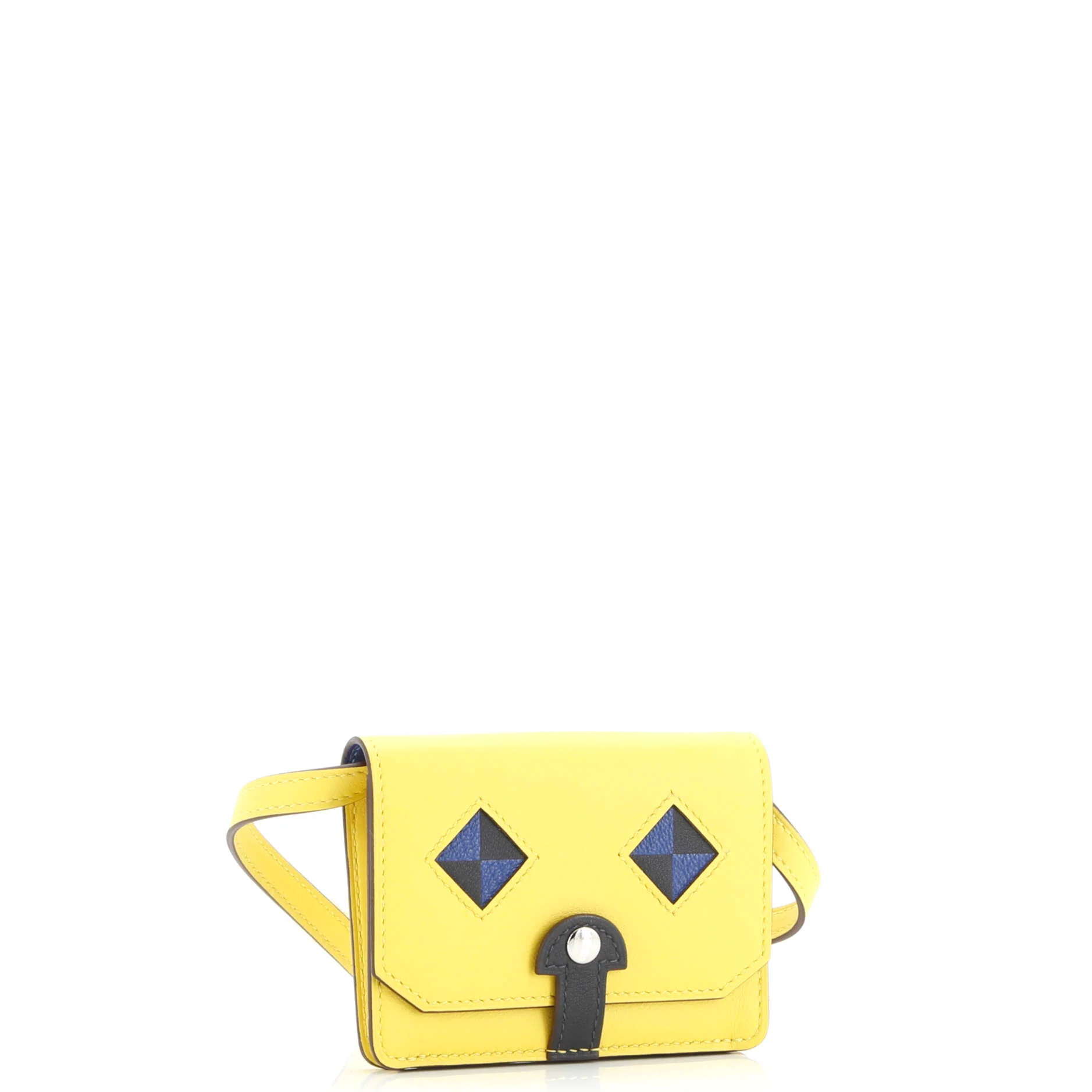 Chien Card Holder with Strap Swift and Chevre Mysore - Image 2