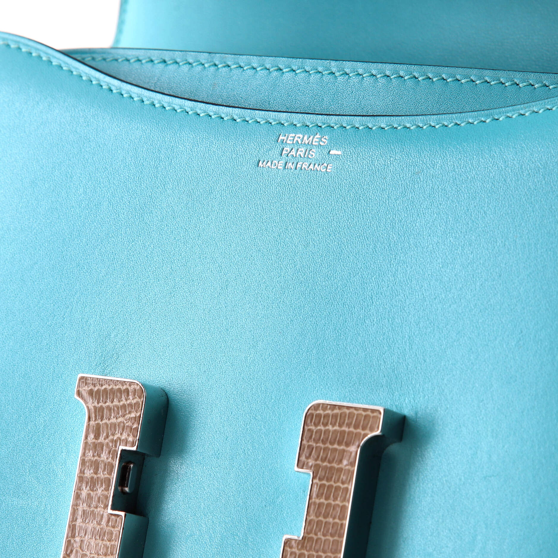 Constance Marquette Bag Tadelakt with Lizard 18 - Image 8