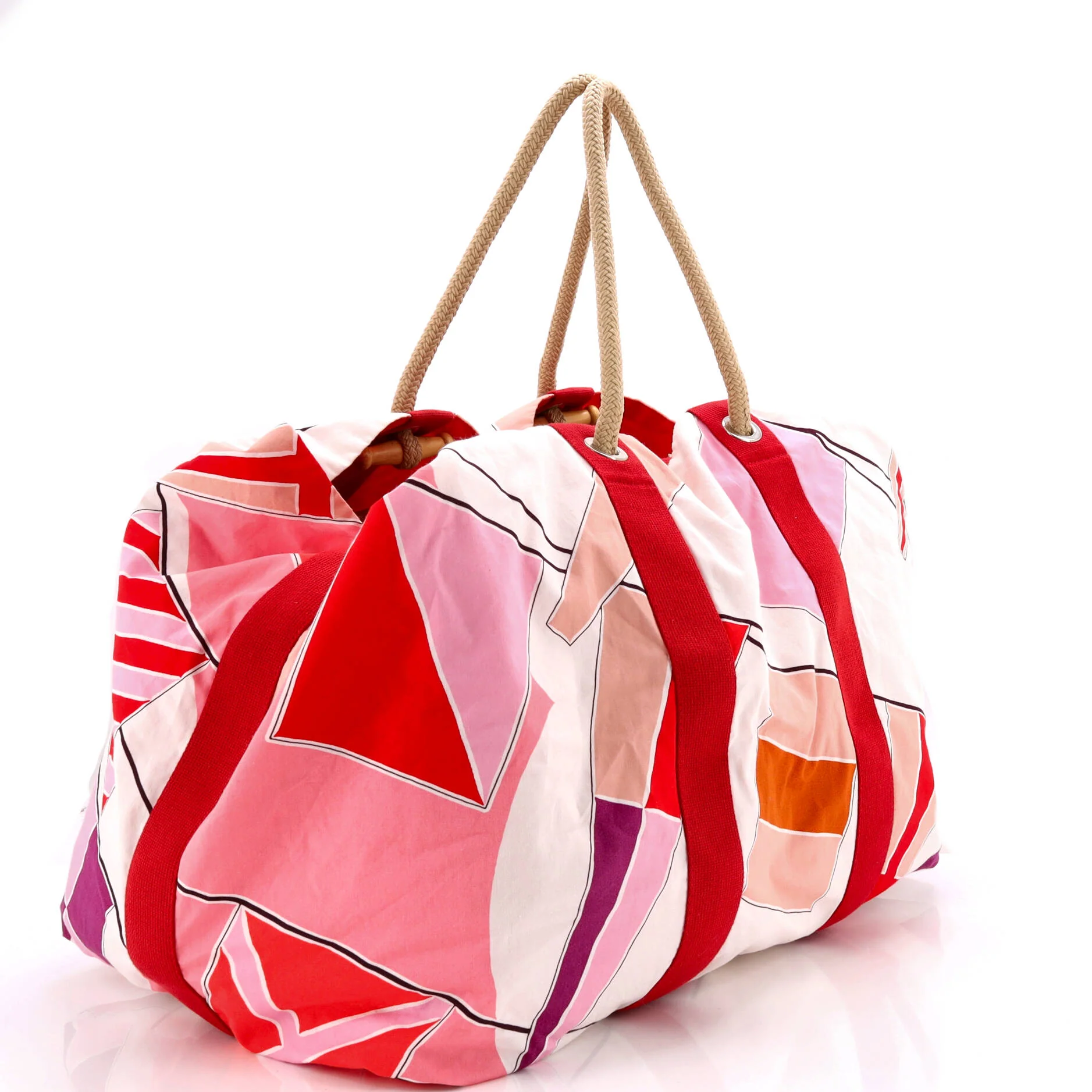 Drapeaux Au Vent Bag Printed Canvas Large - Image 2