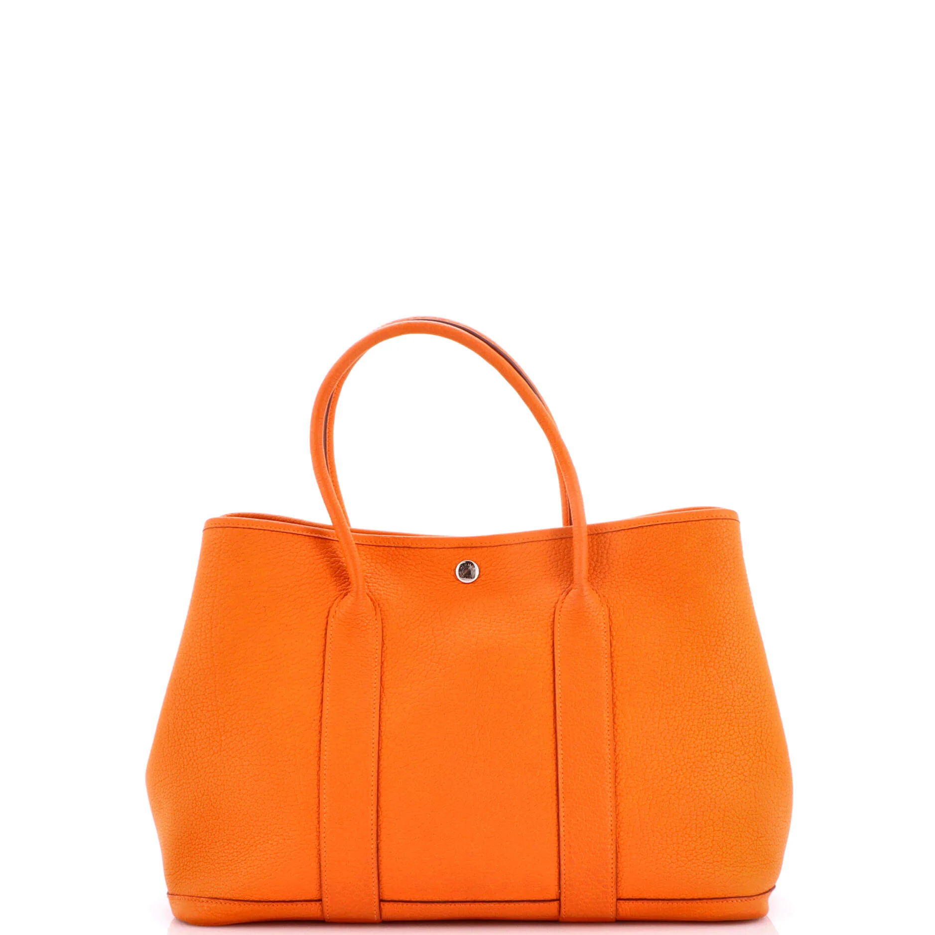 Garden Party Tote Leather with Printed Interior 36 - Image 3