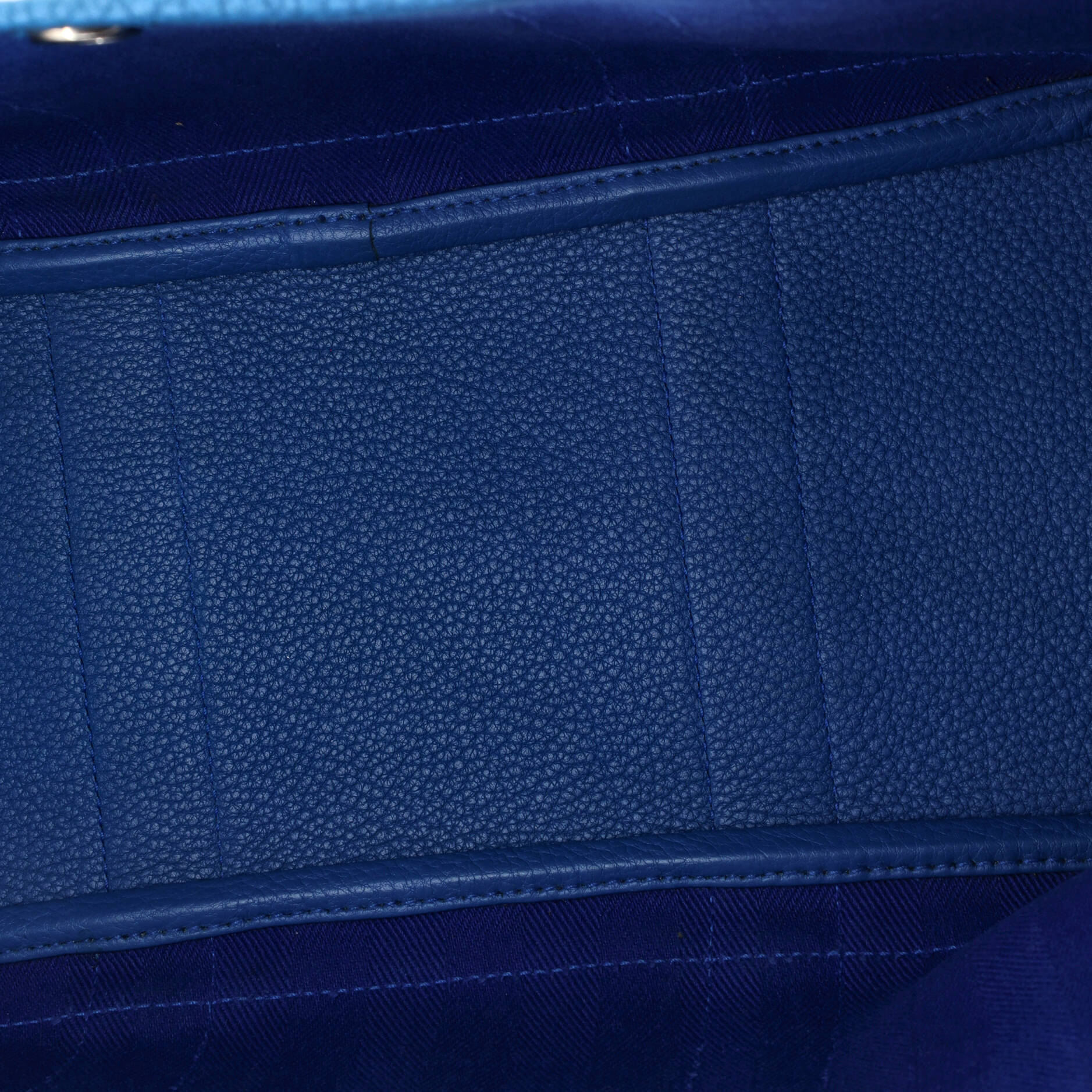 Garden Party Tote Toile and Leather 30 - Image 5