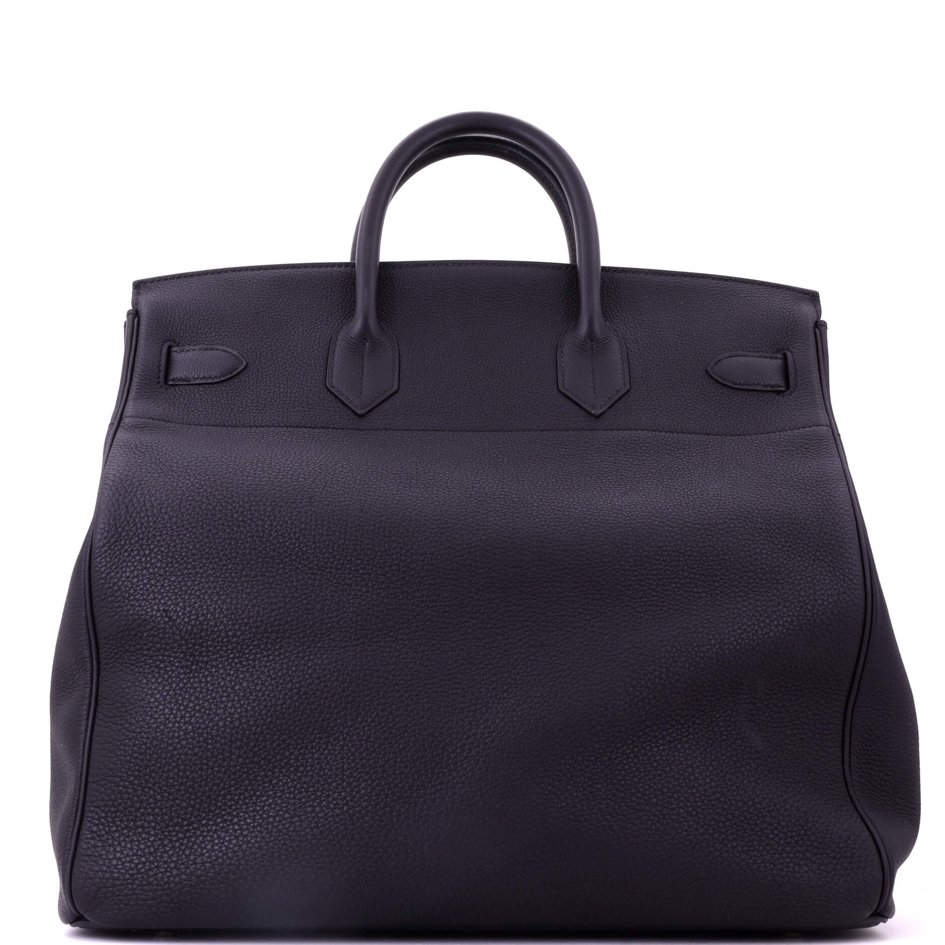 HAC Birkin Bag Noir Togo with Palladium Hardware 40 - Image 4