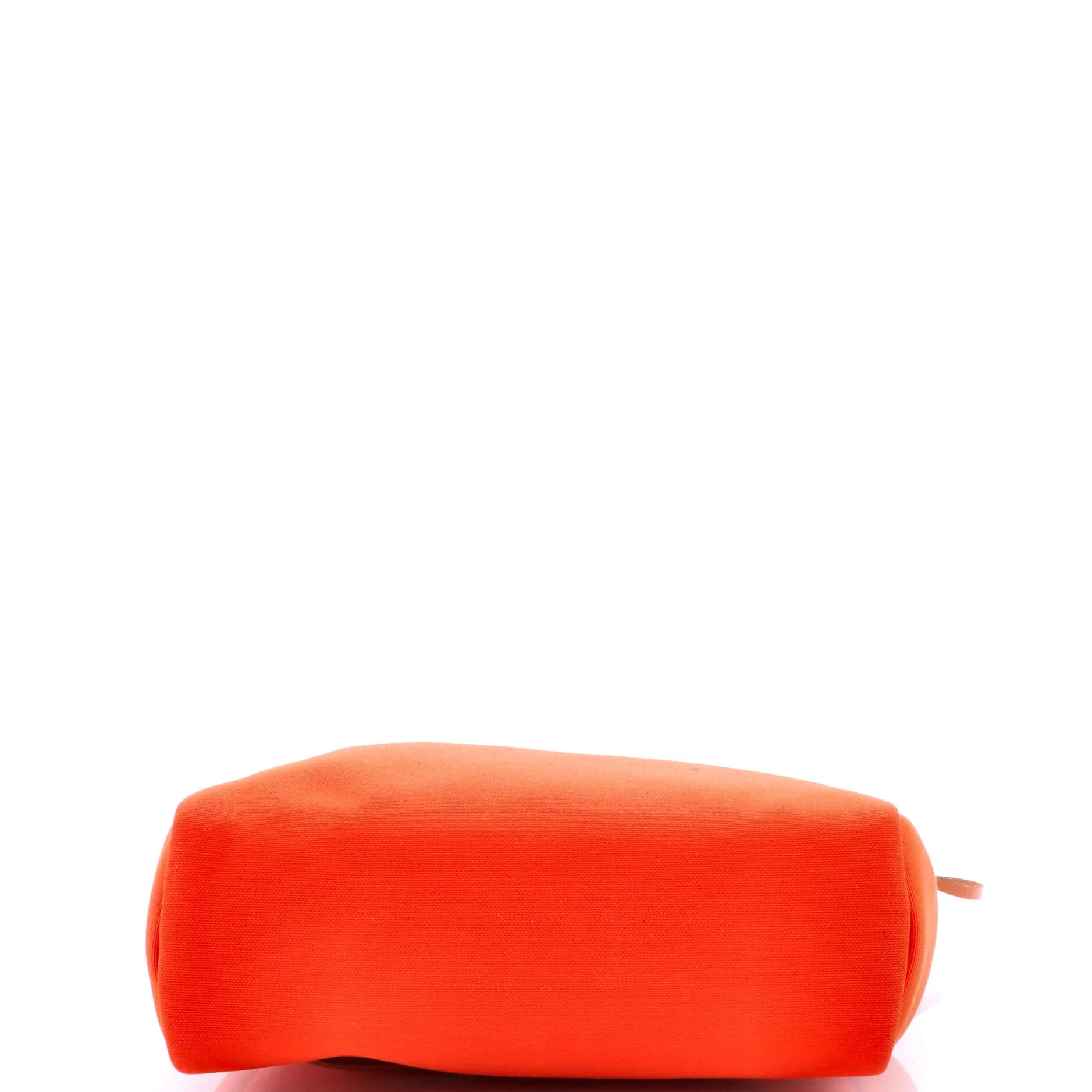 Herbag A Dos Zip Backpack Toile and Leather - Image 5