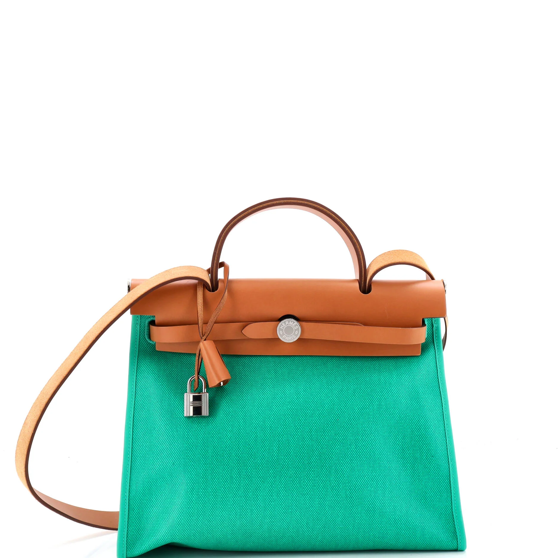 Herbag Zip Berline Vache Canvas and Leather 31