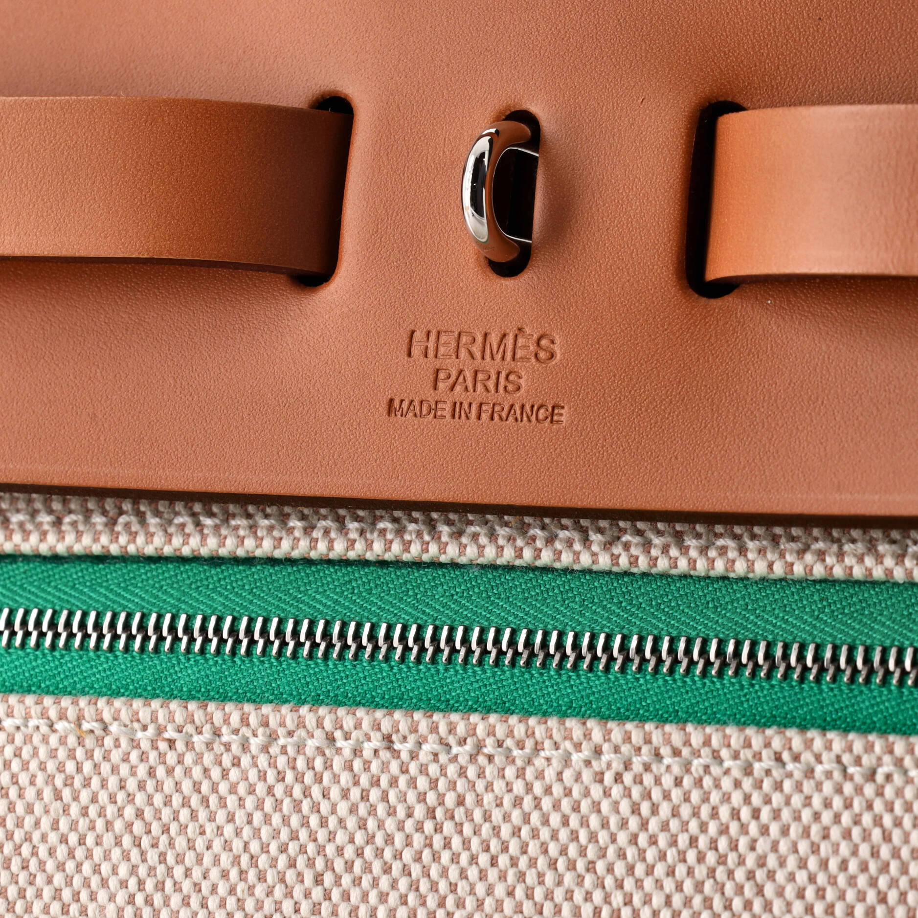 Herbag Zip Berline Vache Canvas and Leather 31 - Image 7