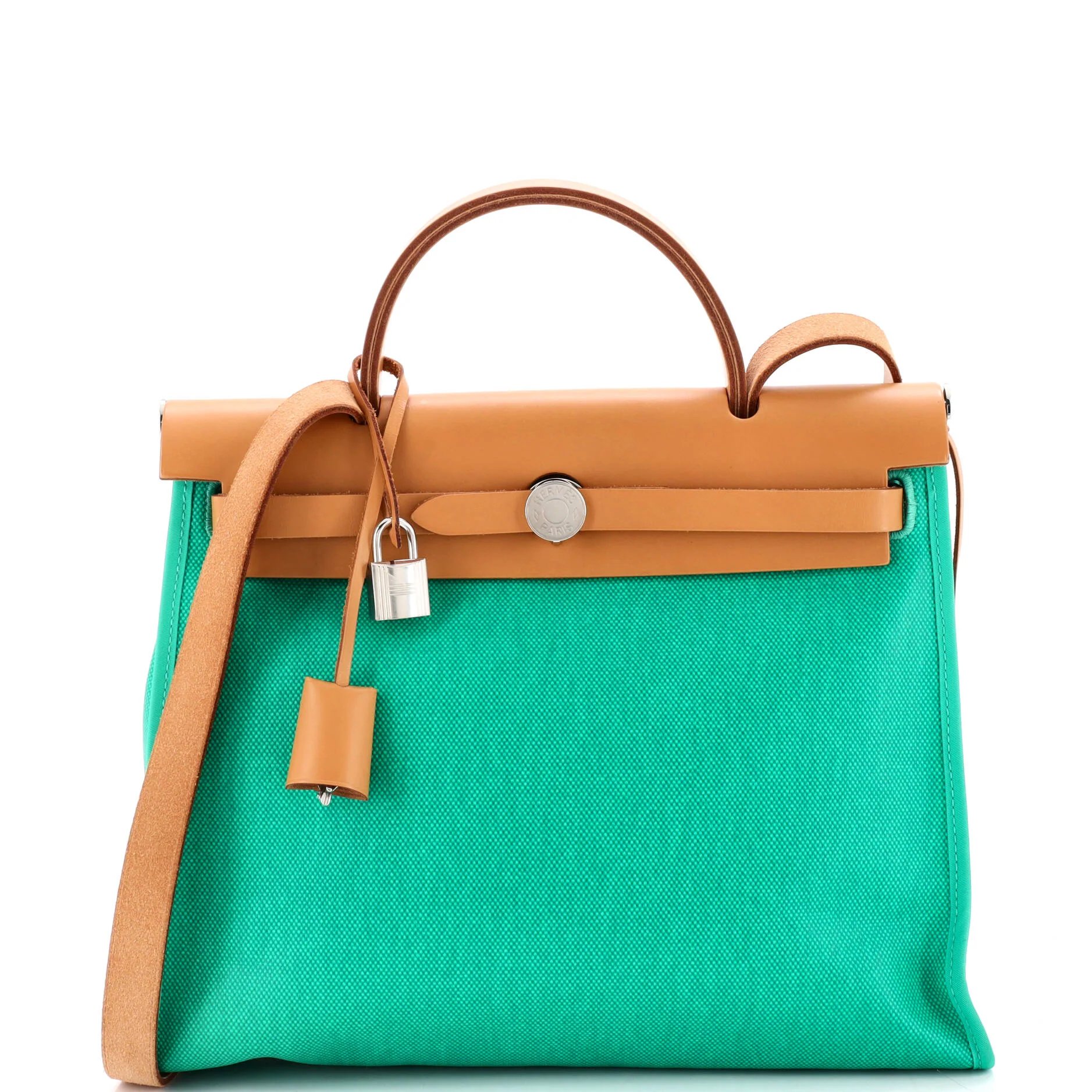 Herbag Zip Berline Vache Canvas and Leather 31