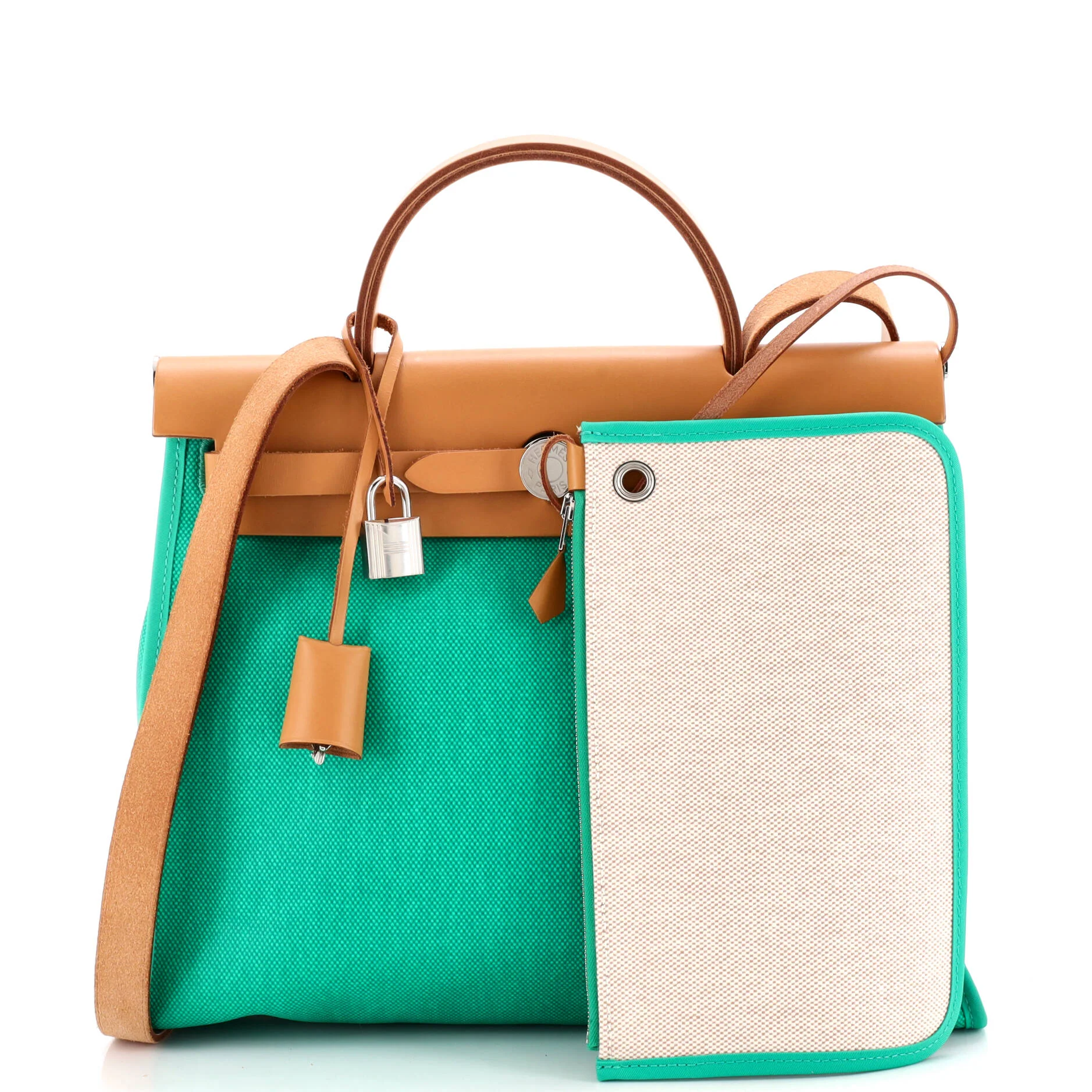 Herbag Zip Berline Vache Canvas and Leather 31 - Image 2