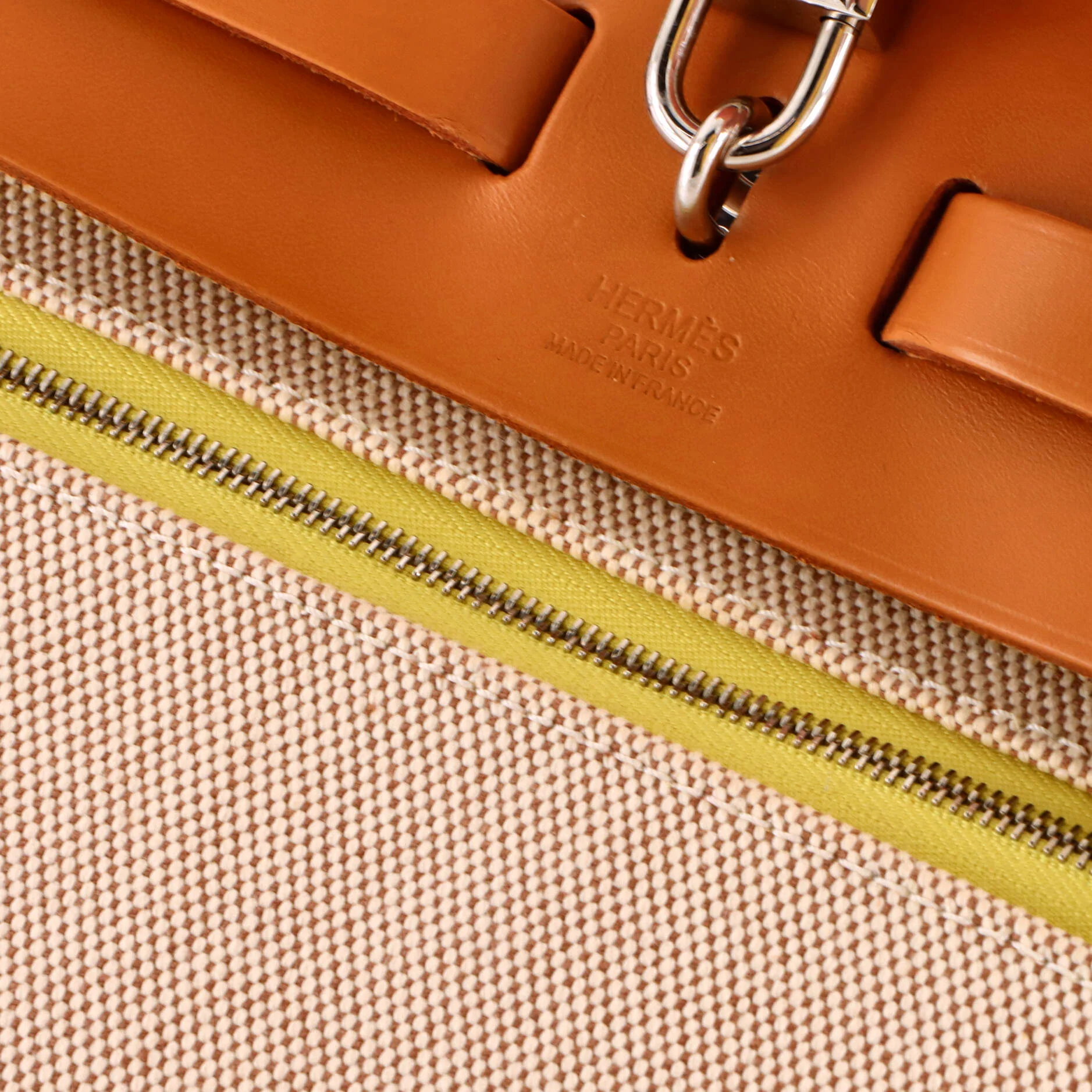 Herbag Zip Berline Vache Canvas and Leather 31 - Image 8