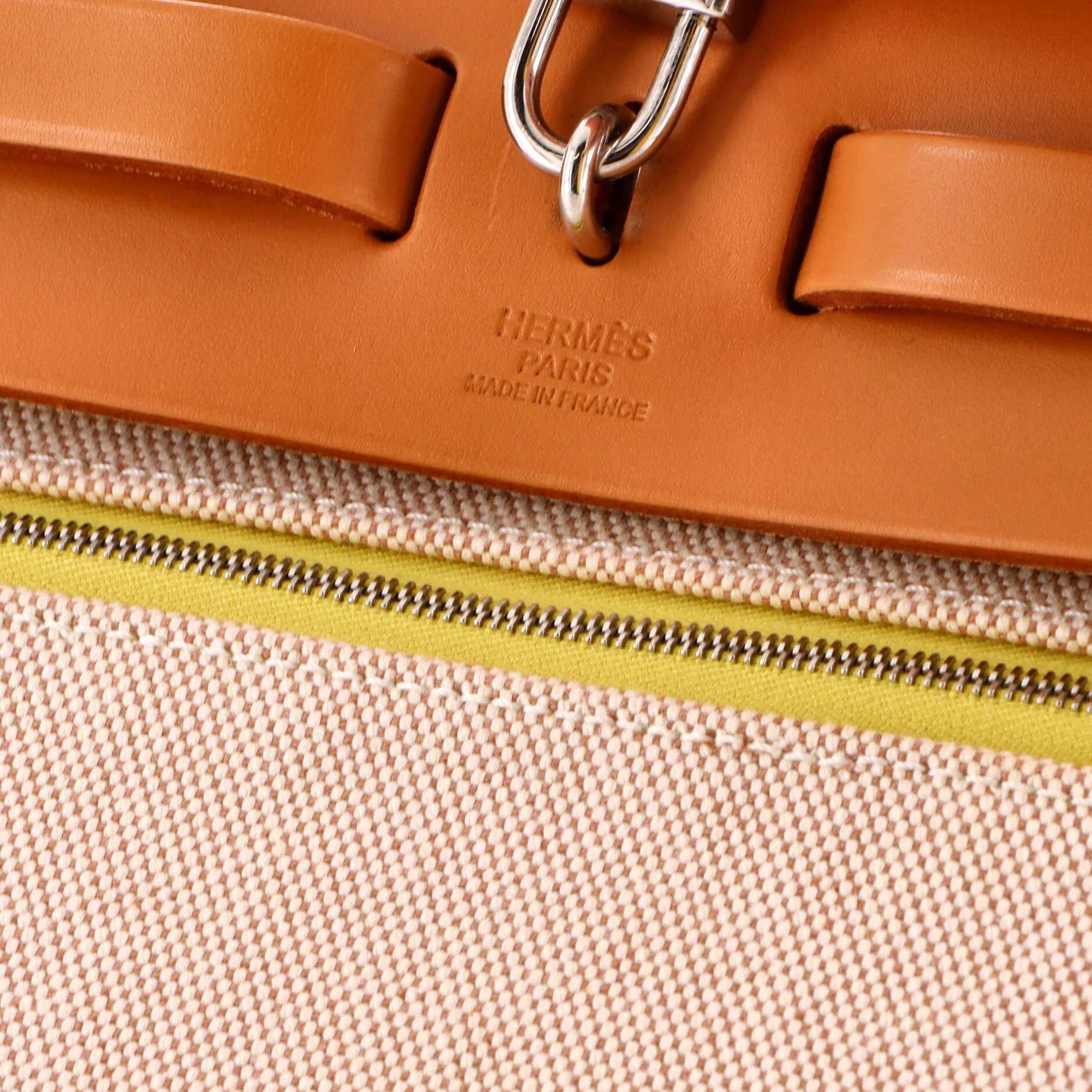 Herbag Zip Berline Vache Canvas and Leather 31 - Image 8
