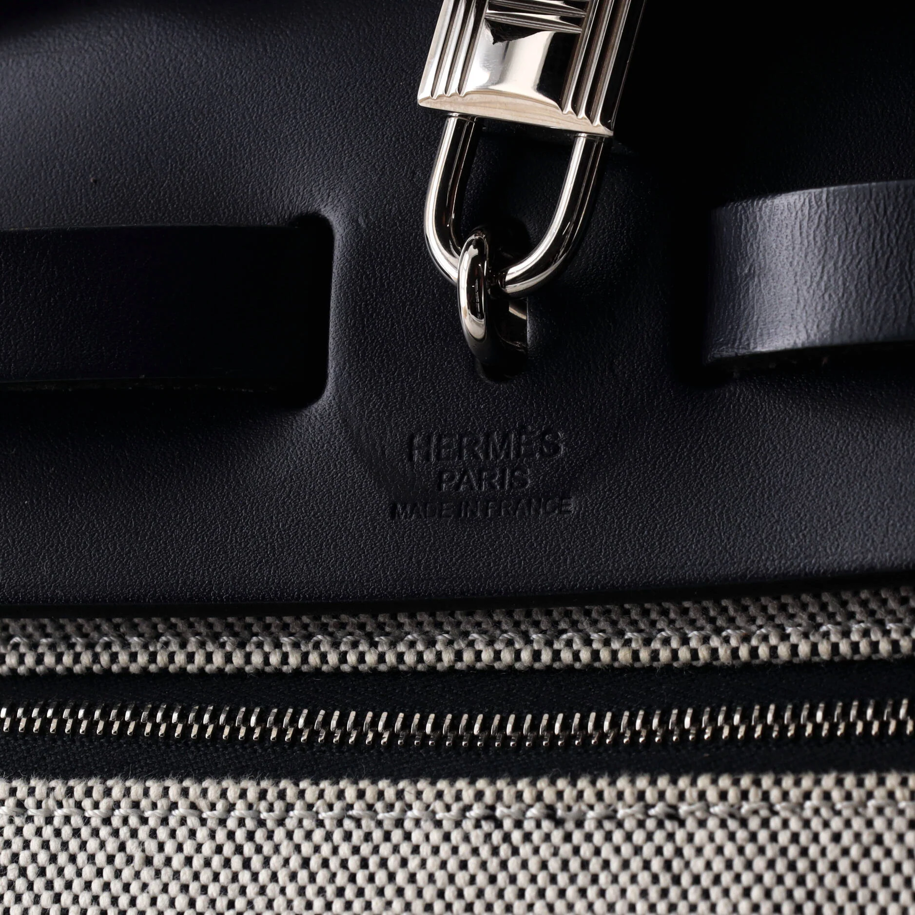Herbag Zip Berline Vache Canvas and Leather 31 - Image 7