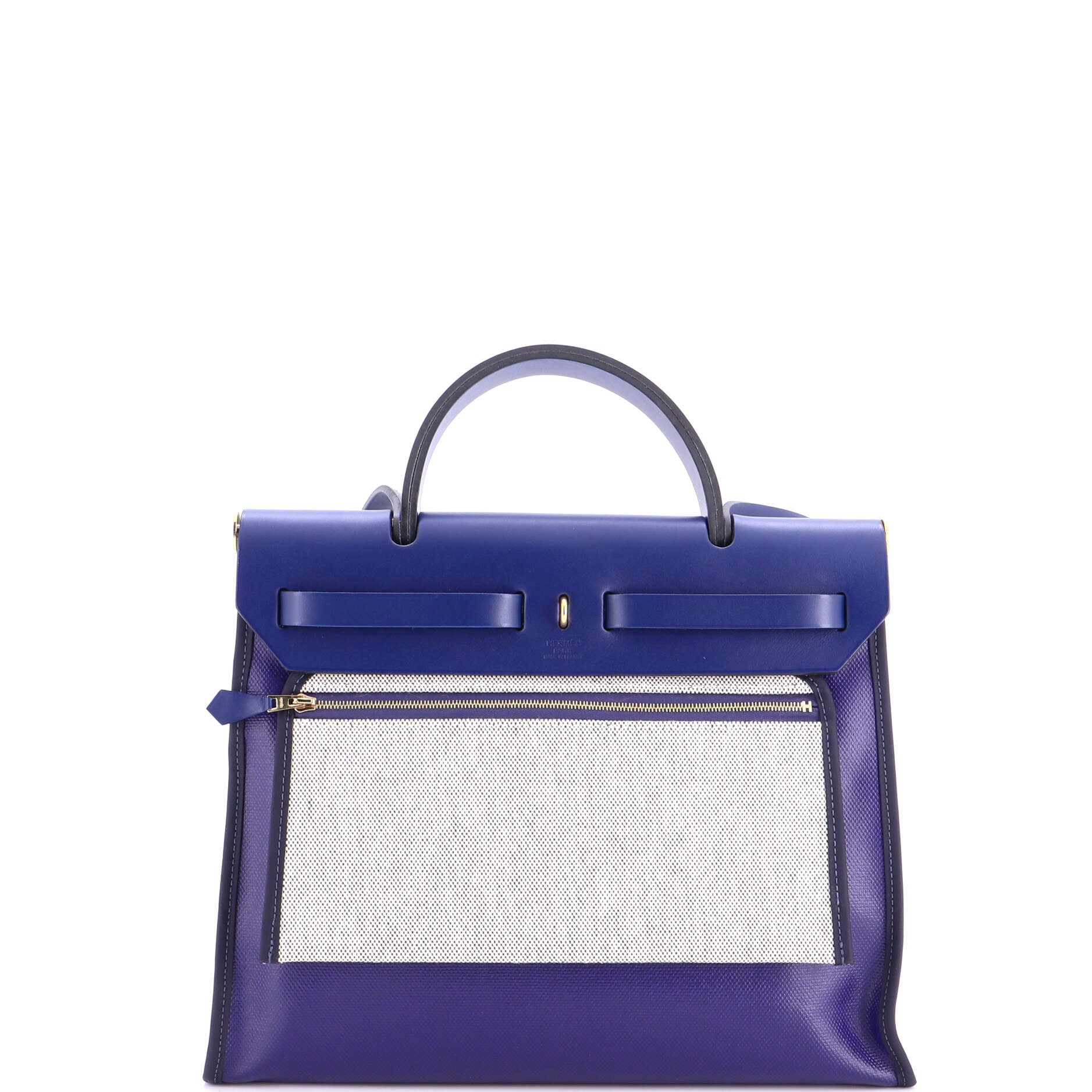 Herbag Zip Berline Vache Canvas and Leather 31 - Image 4