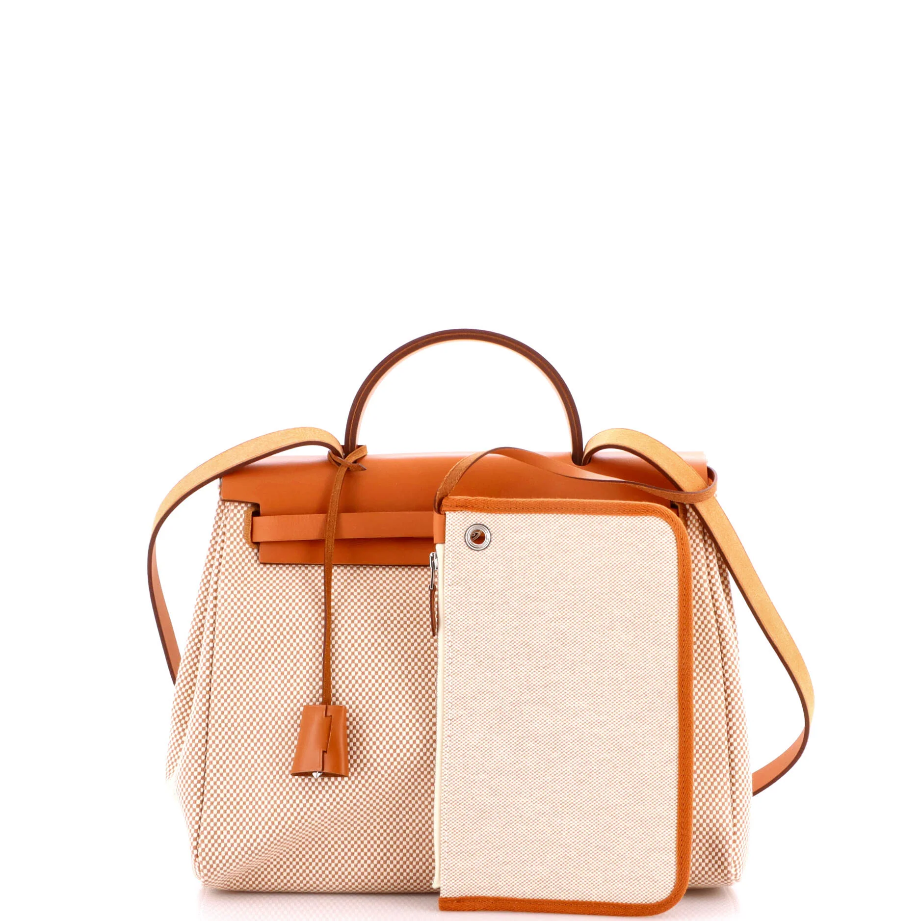 Herbag Zip Criss Viking Toile and Leather 31 - Image 2