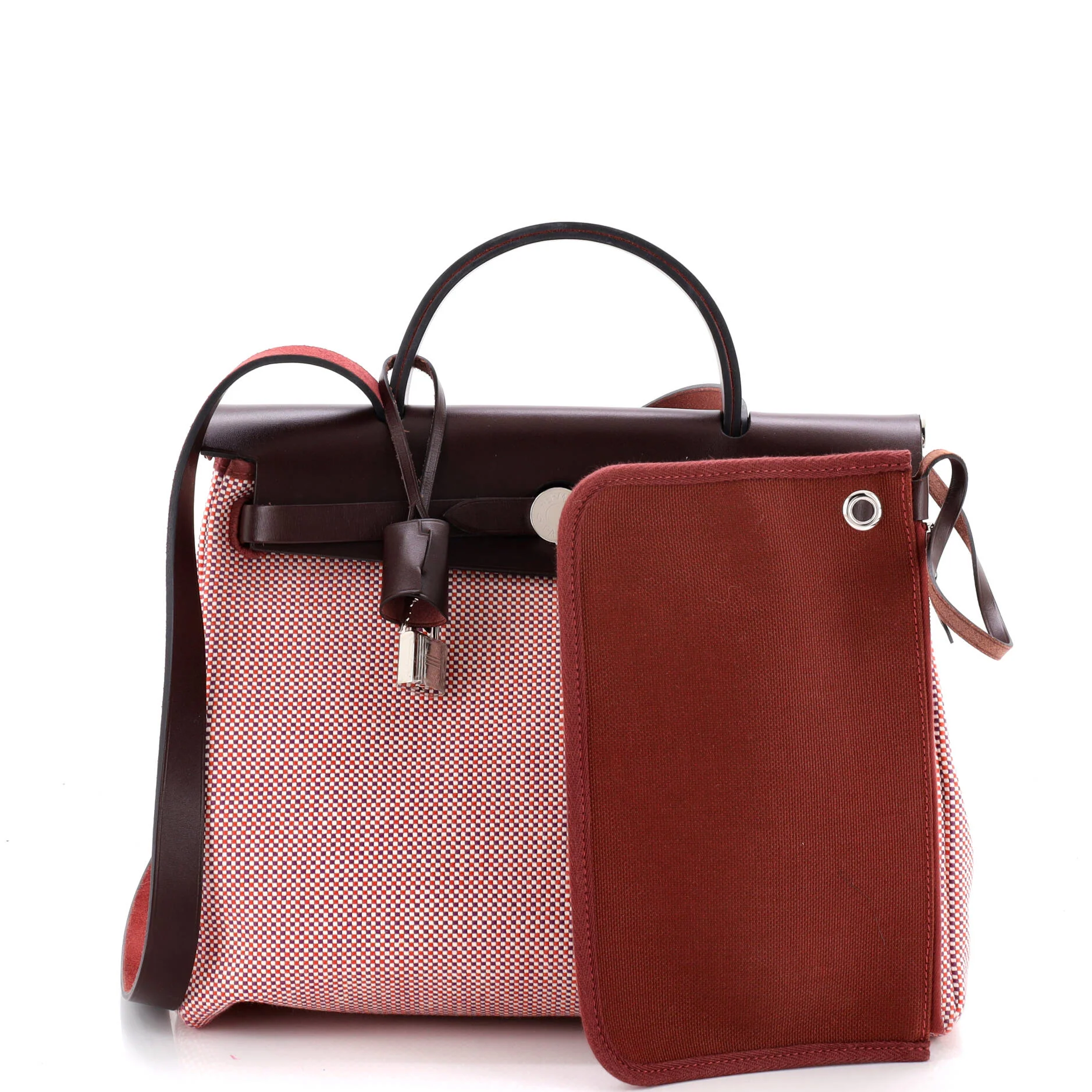 Herbag Zip Criss Viking Toile and Leather 31 - Image 2