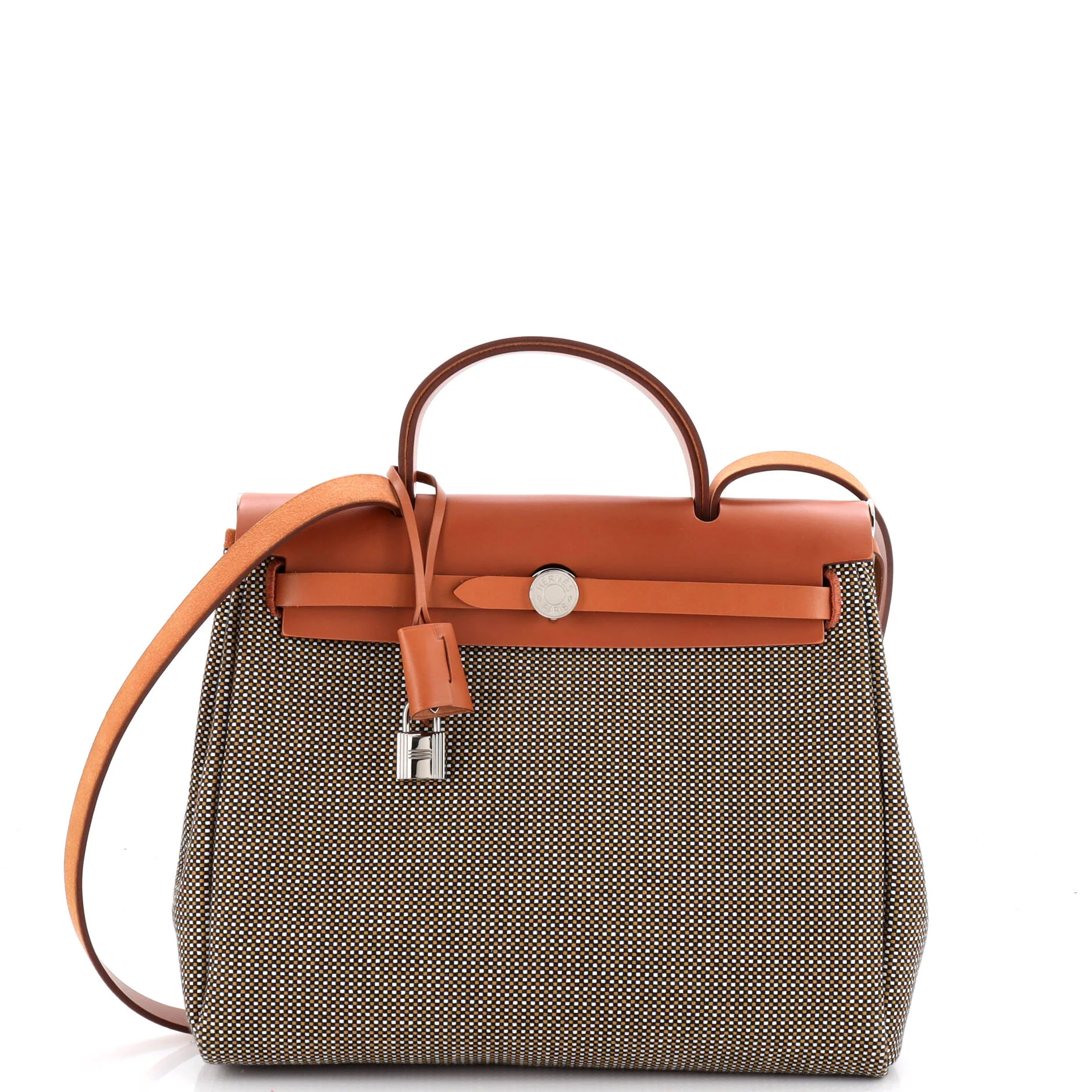 Herbag Zip Criss Viking Toile and Leather 31