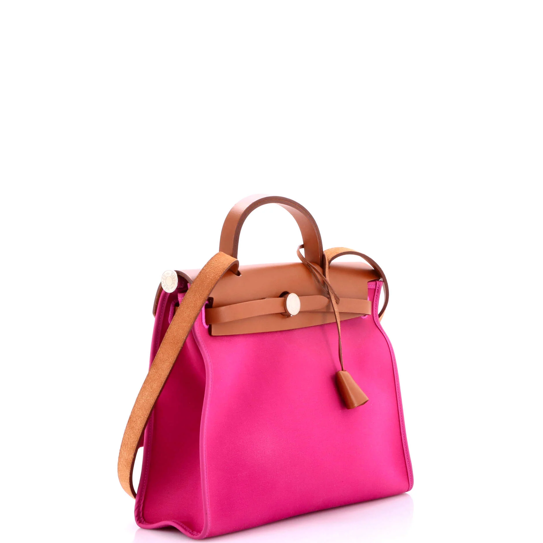 Herbag Zip Leather and Toile 31 - Image 3