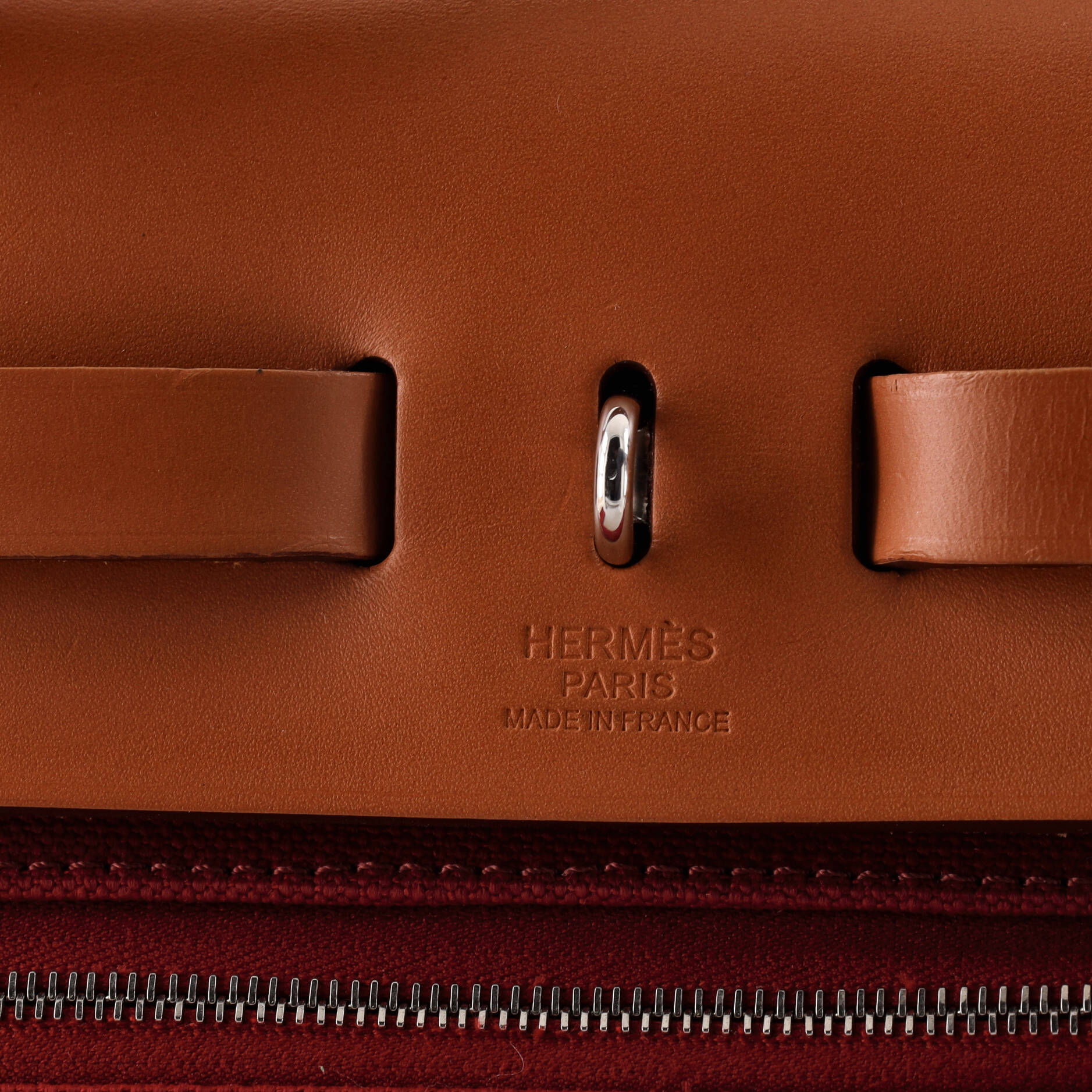 Herbag Zip Leather and Toile 31 - Image 7