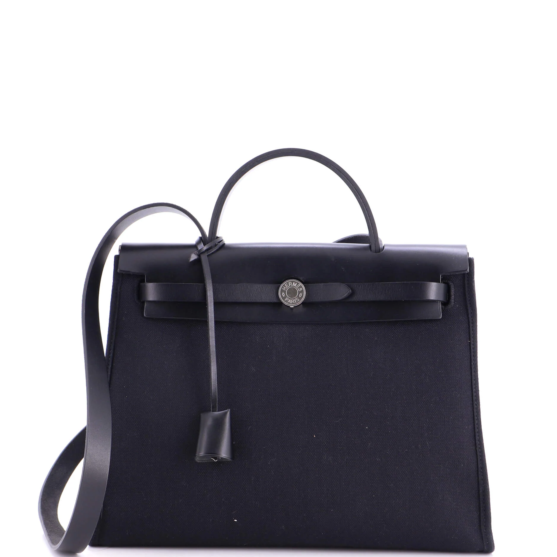 Herbag Zip Leather and Toile 31
