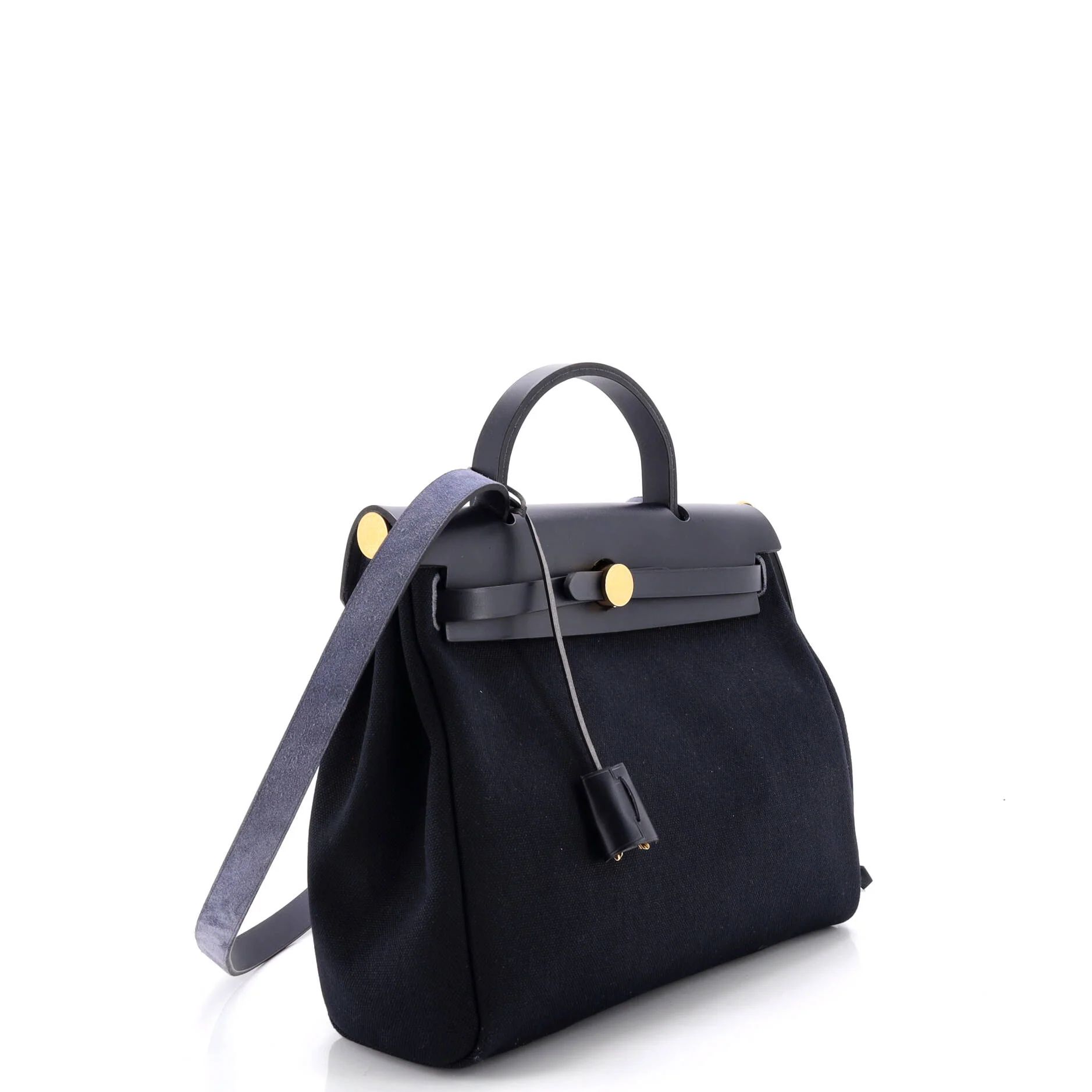 Herbag Zip Leather and Toile 31 - Image 3