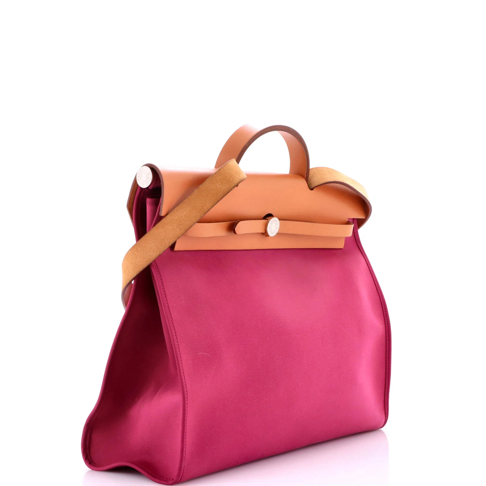 Herbag Zip Leather and Toile 39 - Image 3