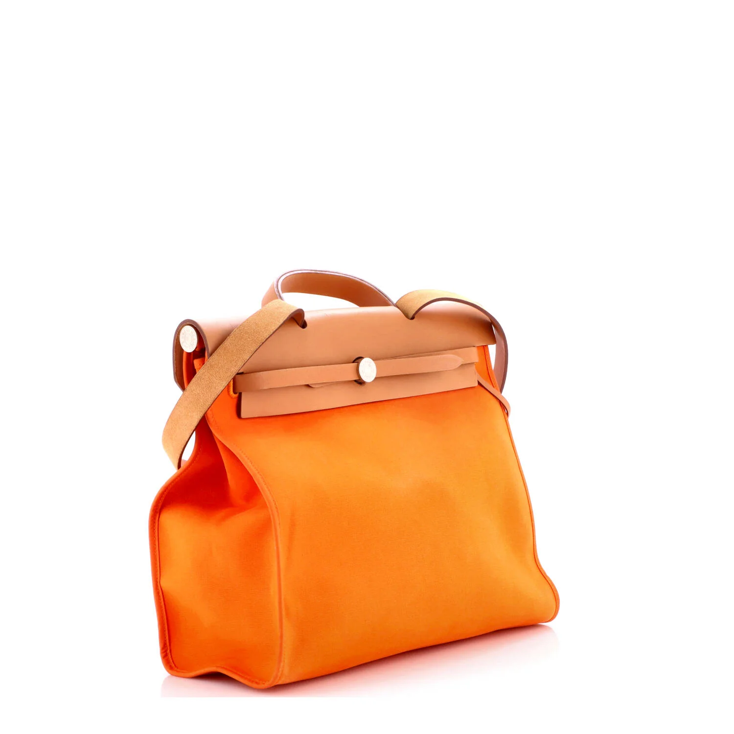 Herbag Zip Leather and Toile 39 - Image 3
