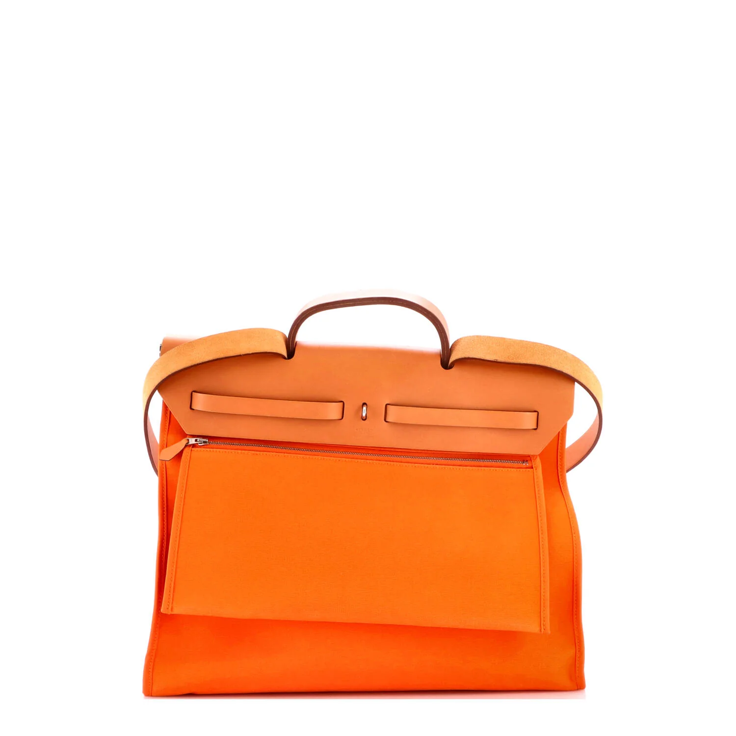 Herbag Zip Leather and Toile 39 - Image 4