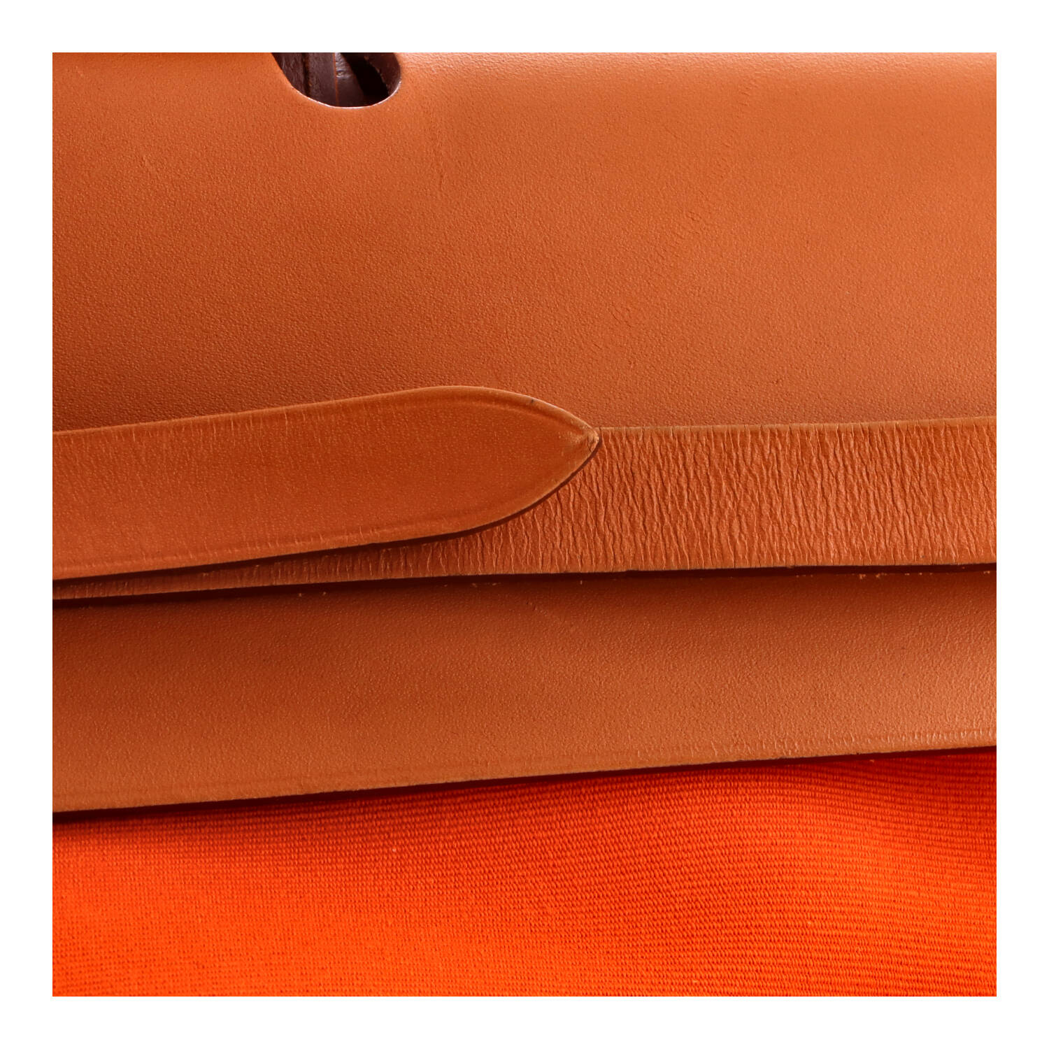 Herbag Zip Leather and Toile 39 - Image 7