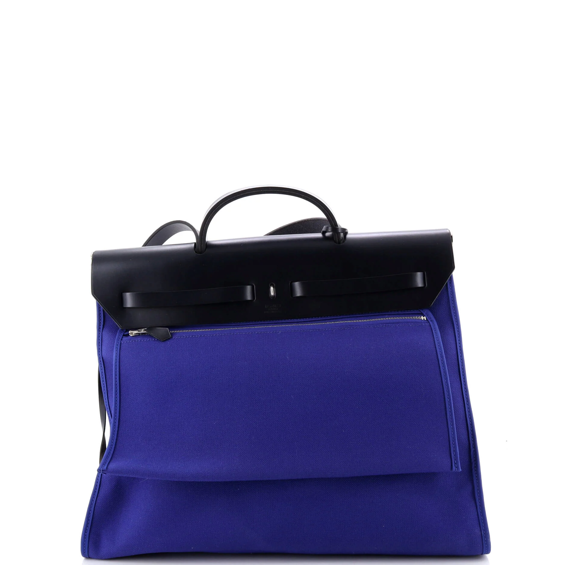Herbag Zip Leather and Toile 39 - Image 4