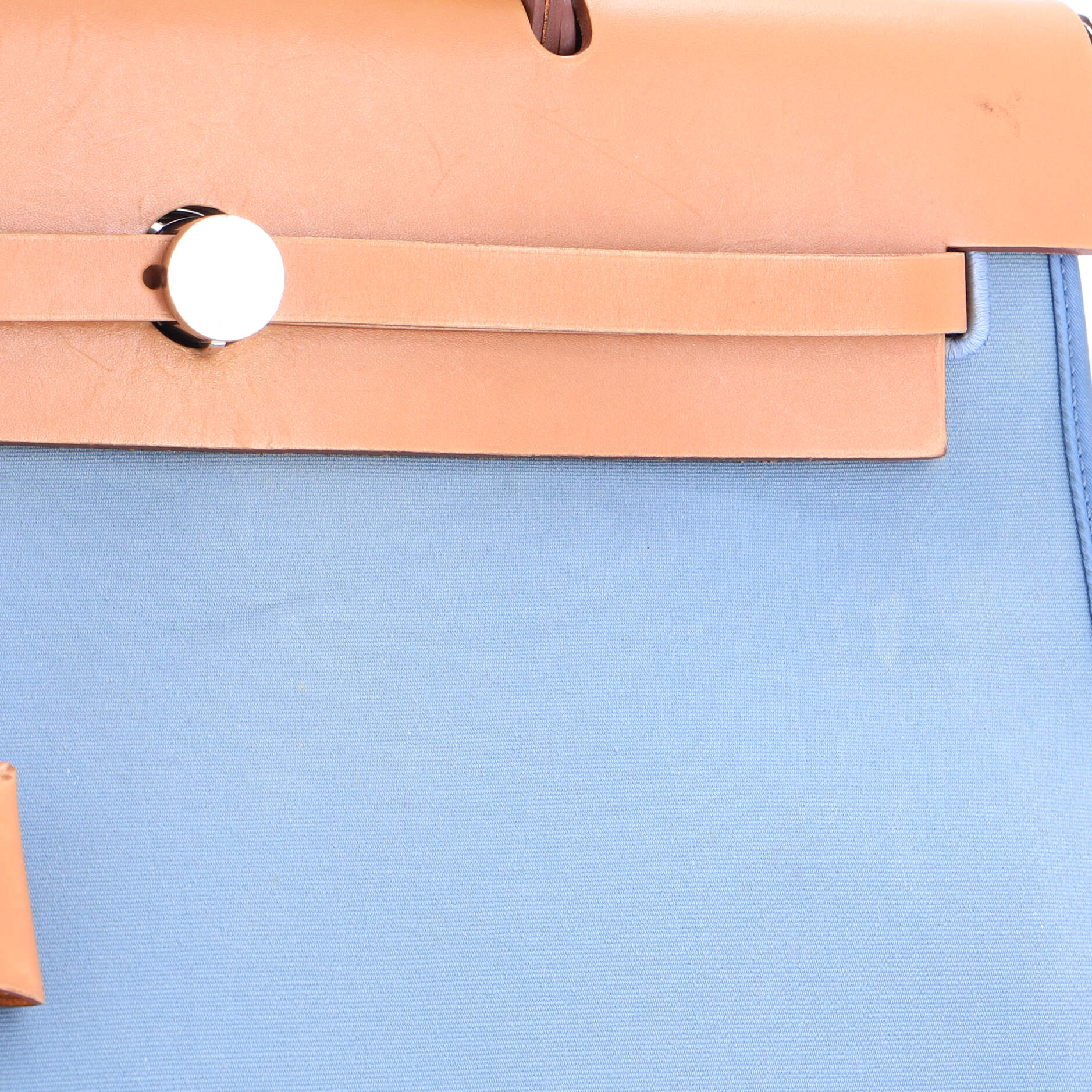 Herbag Zip Leather and Toile 39 - Image 7