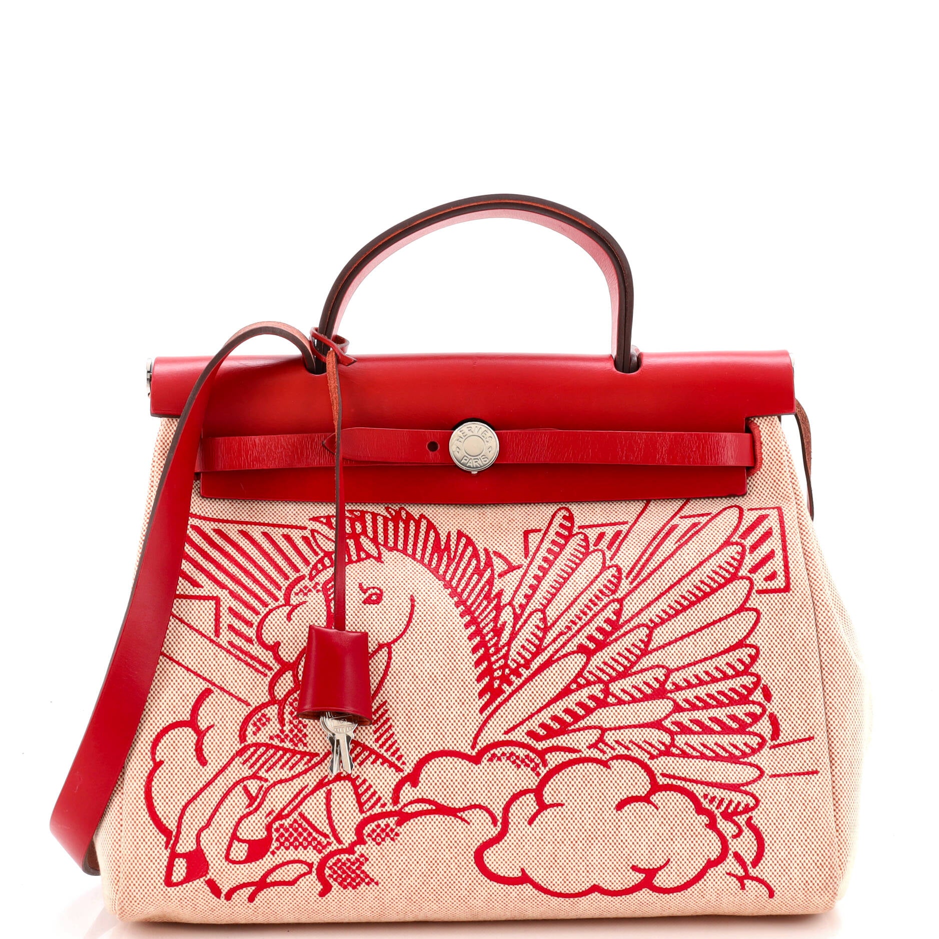Herbag Zip Pegase Pop Toile and Leather 31