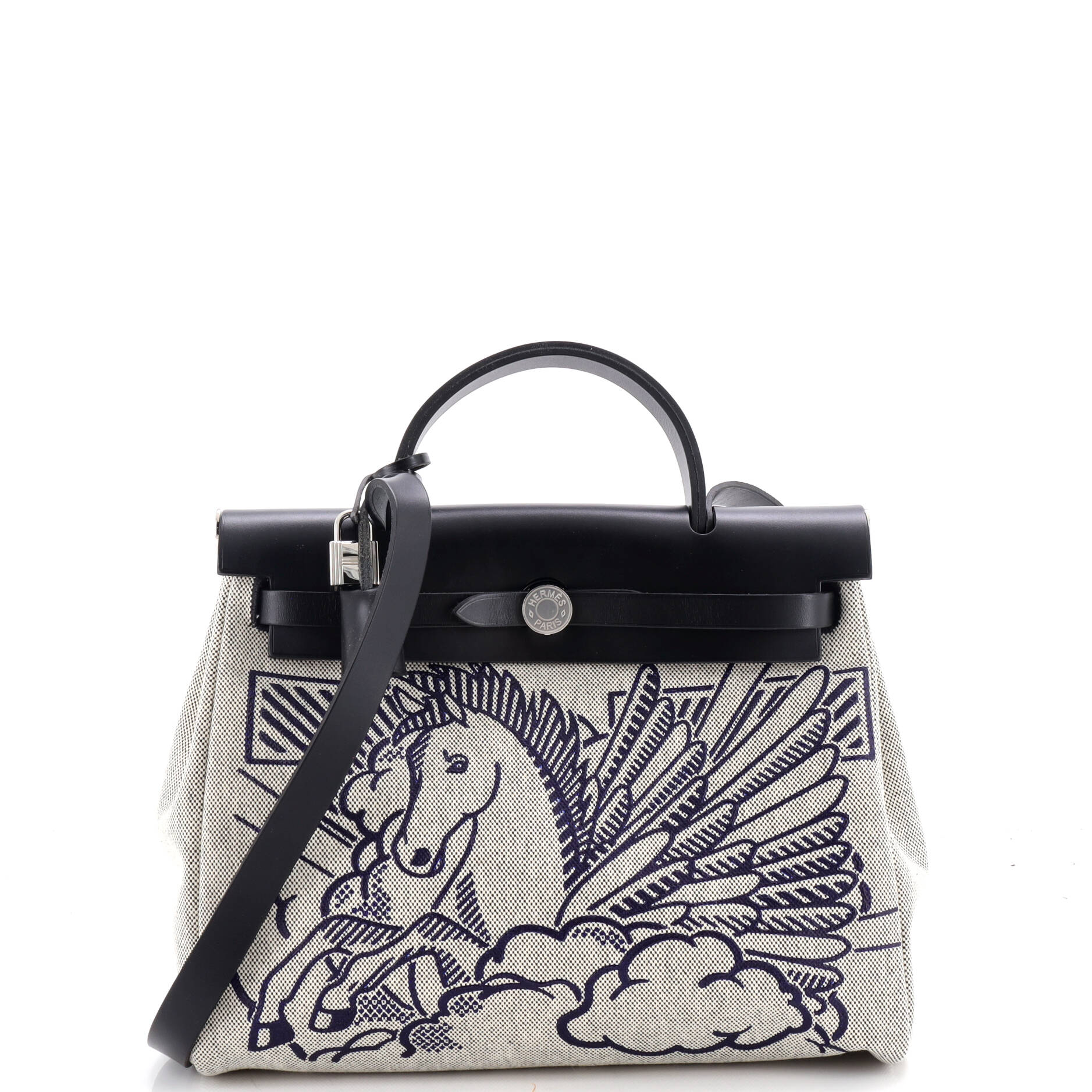 Herbag Zip Pegase Pop Toile and Leather 31