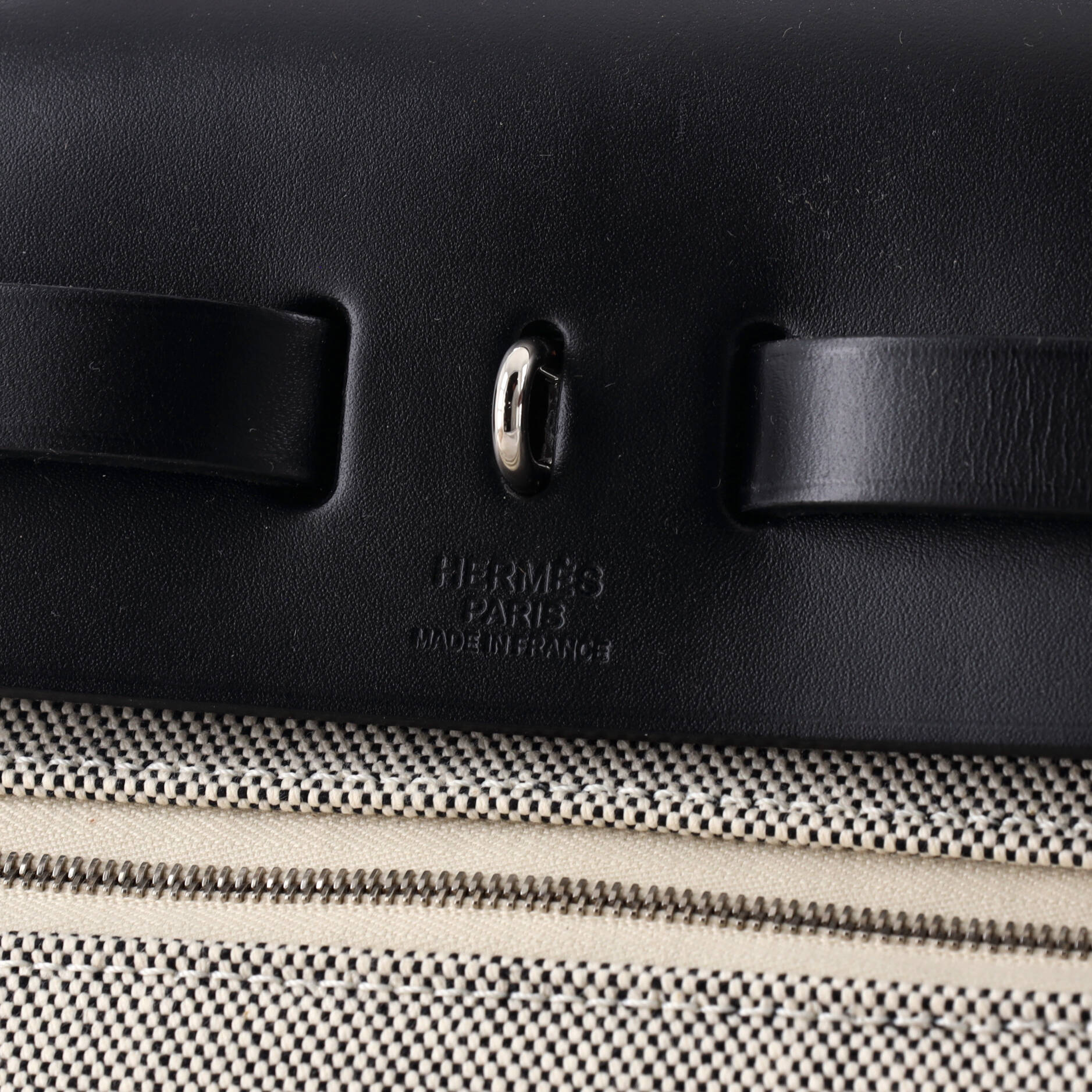 Herbag Zip Pegase Pop Toile and Leather 31 - Image 7