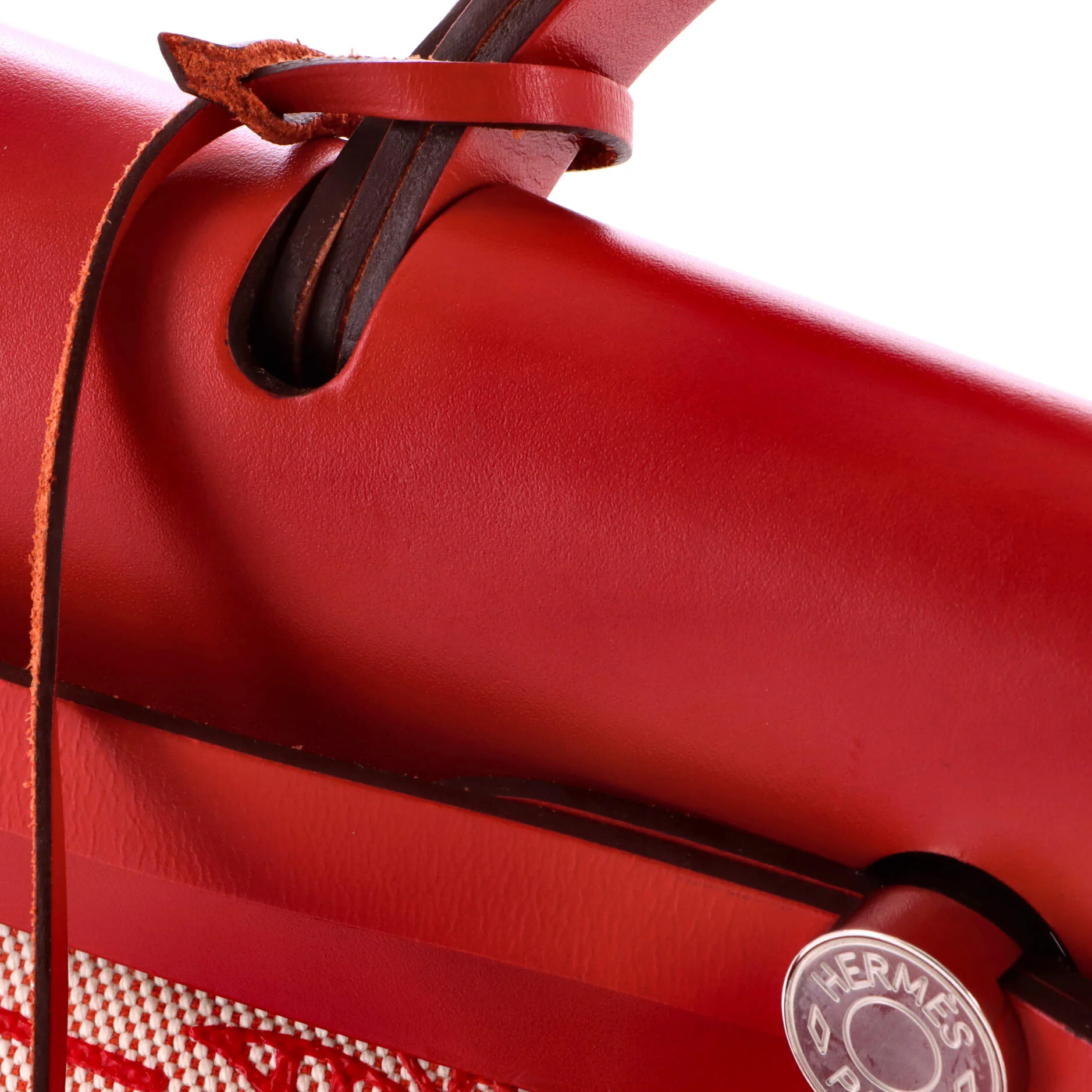 Herbag Zip Pegase Pop Toile and Leather 31 - Image 7