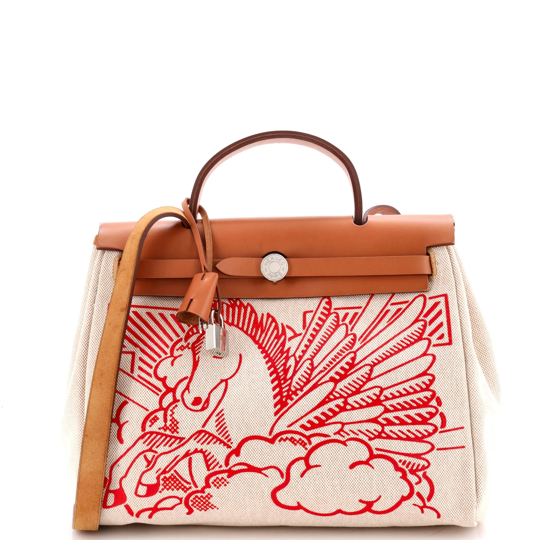 Herbag Zip Pegase Pop Toile and Leather 31