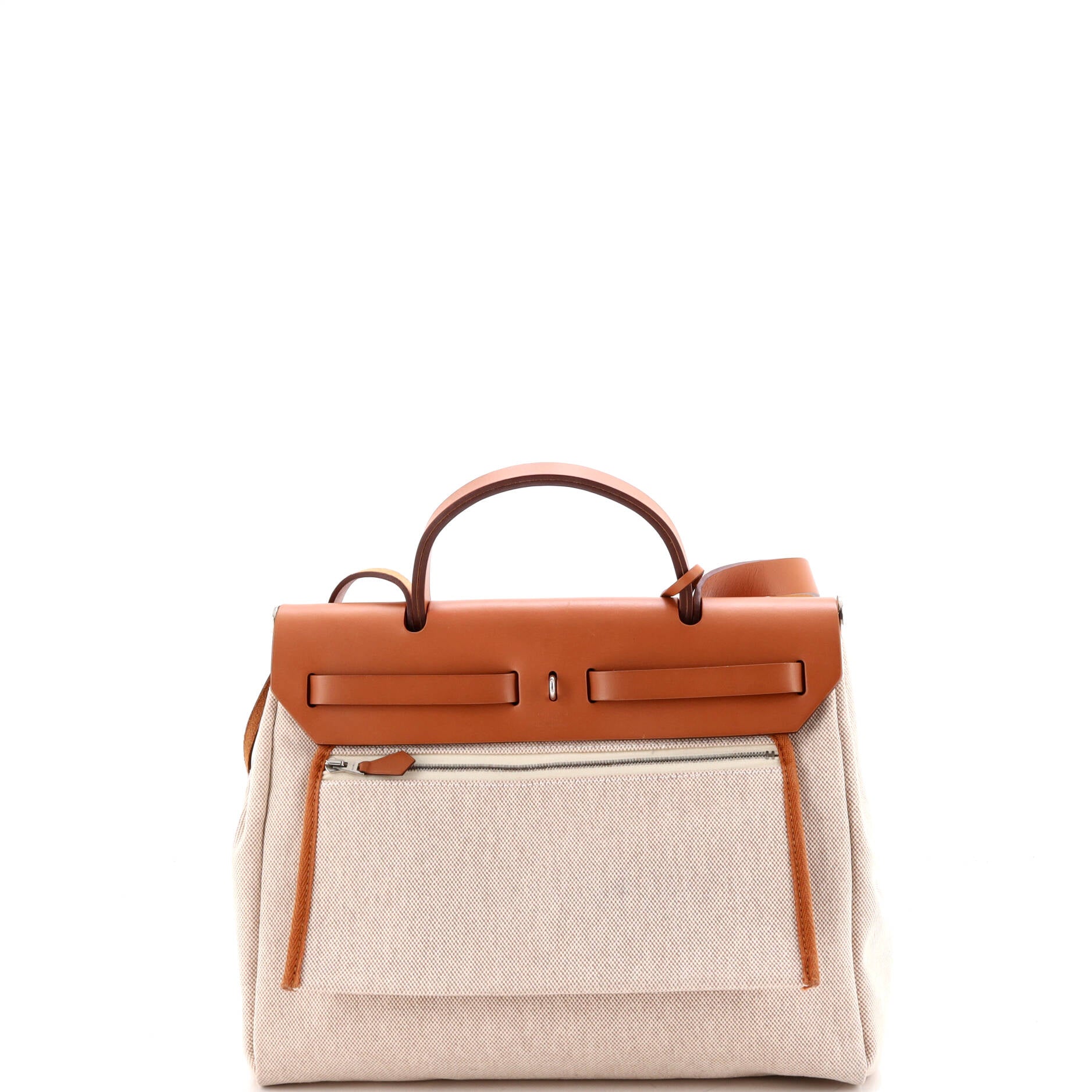Herbag Zip Pegase Pop Toile and Leather 31 - Image 4