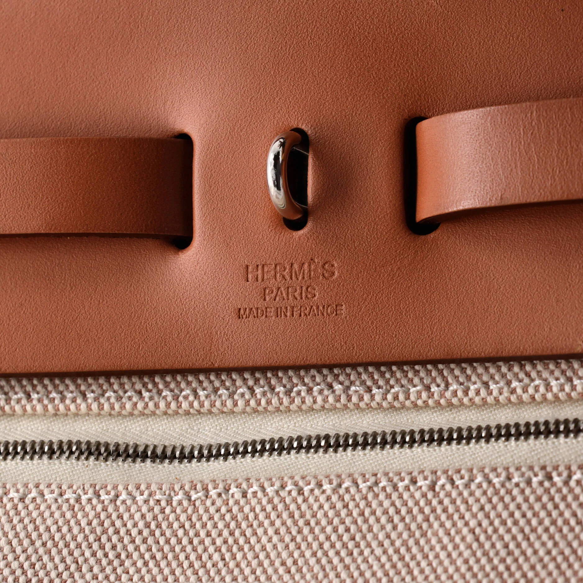Herbag Zip Pegase Pop Toile and Leather 31 - Image 7