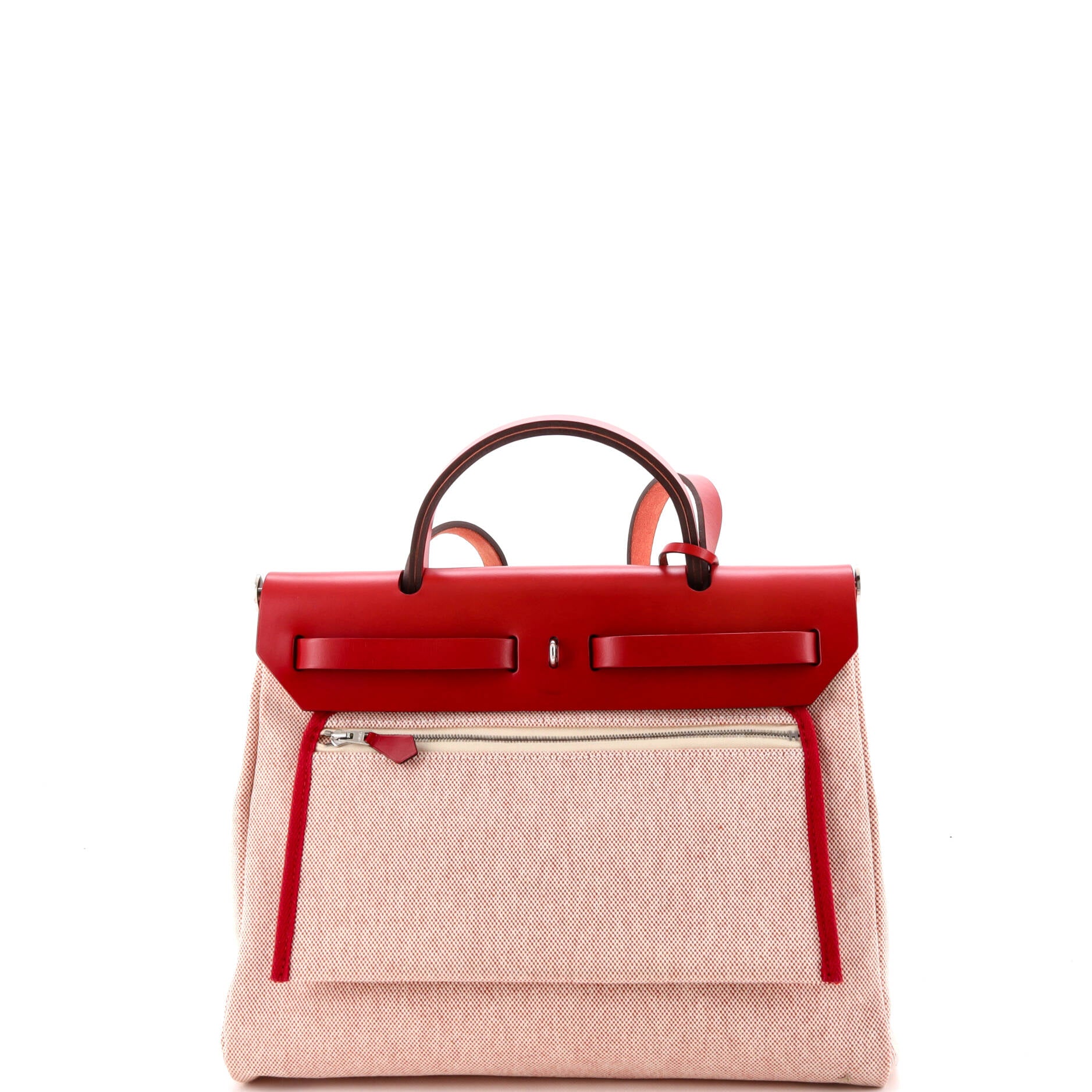Herbag Zip Pegase Pop Toile and Leather 31 - Image 4