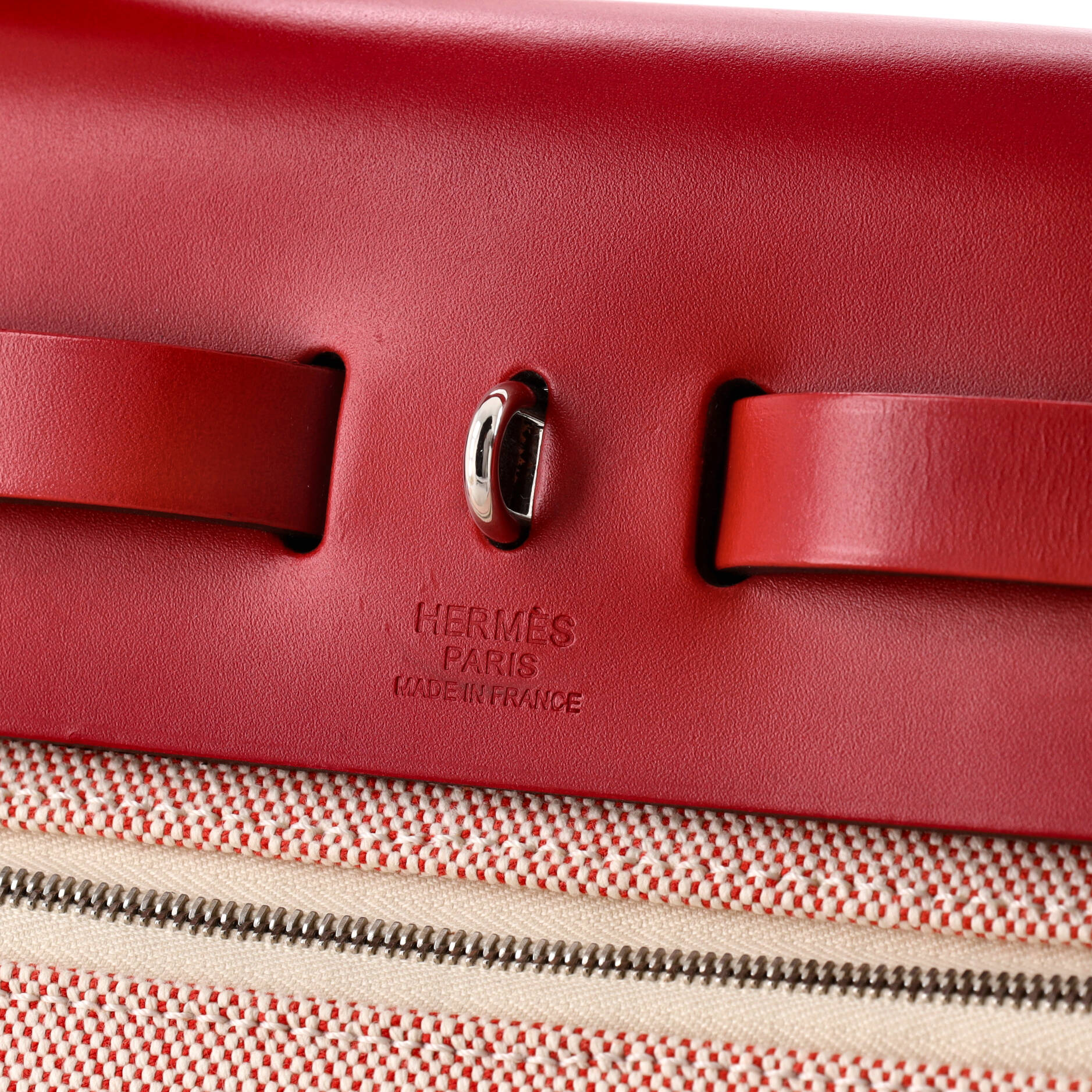 Herbag Zip Pegase Pop Toile and Leather 31 - Image 8