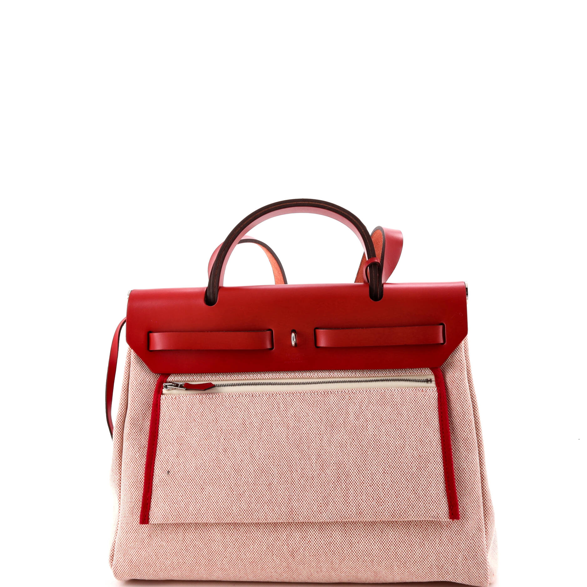 Herbag Zip Pegase Pop Toile and Leather 31 - Image 4