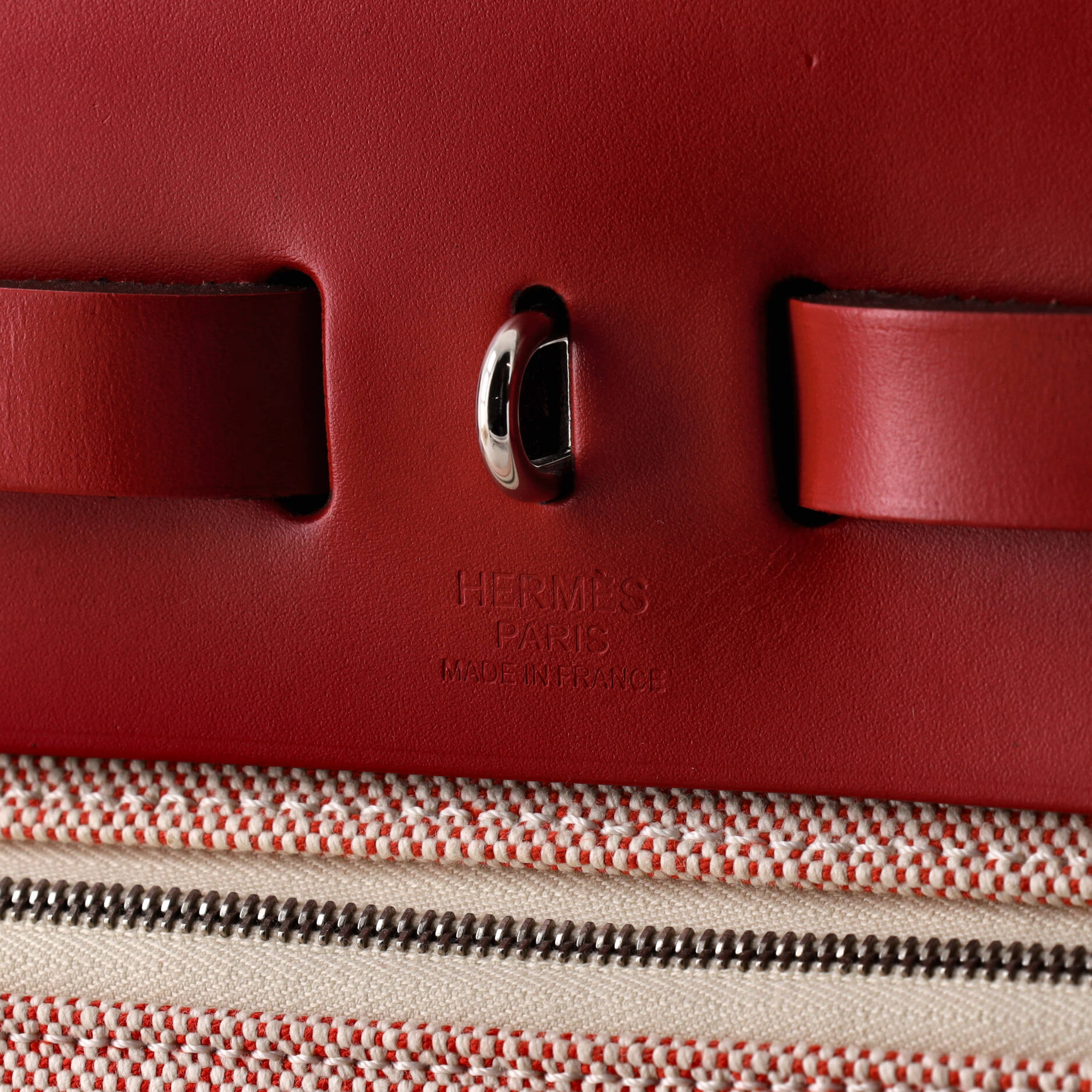 Herbag Zip Pegase Pop Toile and Leather 31 - Image 7