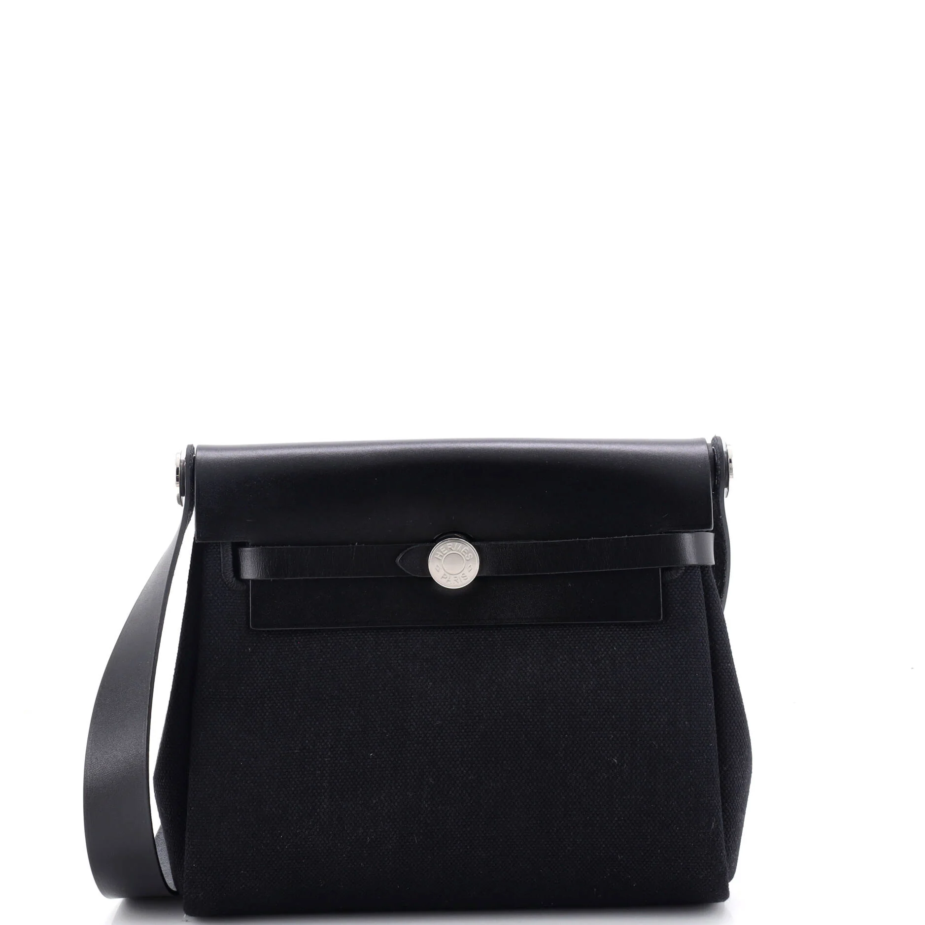 Herbag Zip Toile and Leather 20