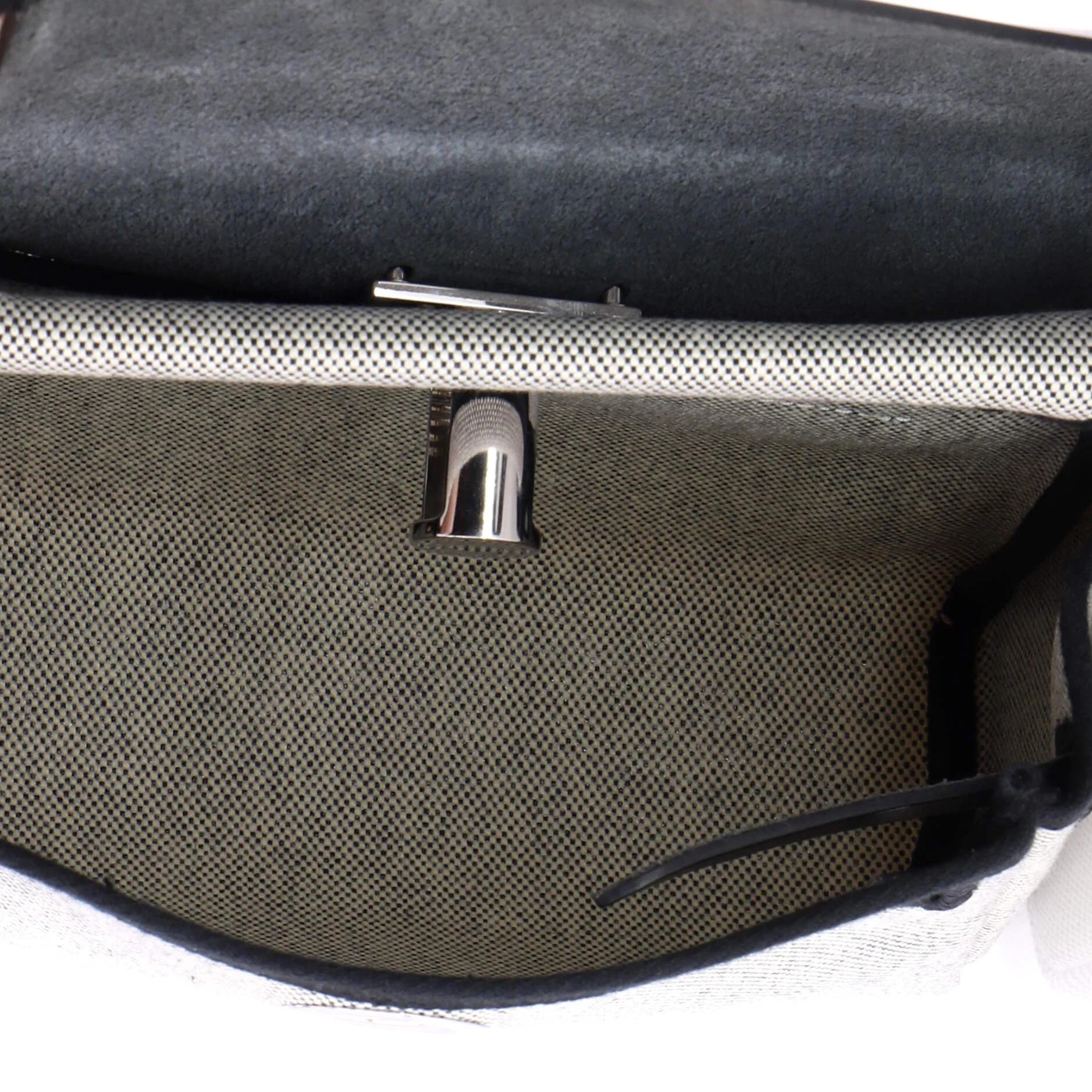 Herbag Zip Toile and Leather 20 - Image 5