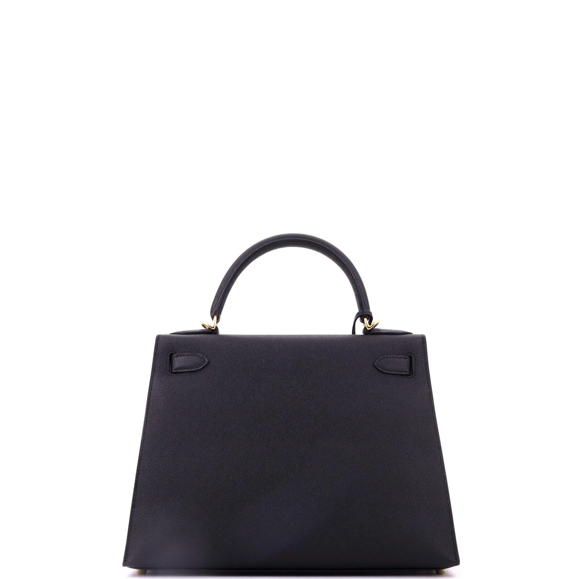 Kelly Handbag Noir Epsom with Gold Hardware 28 - Image 4