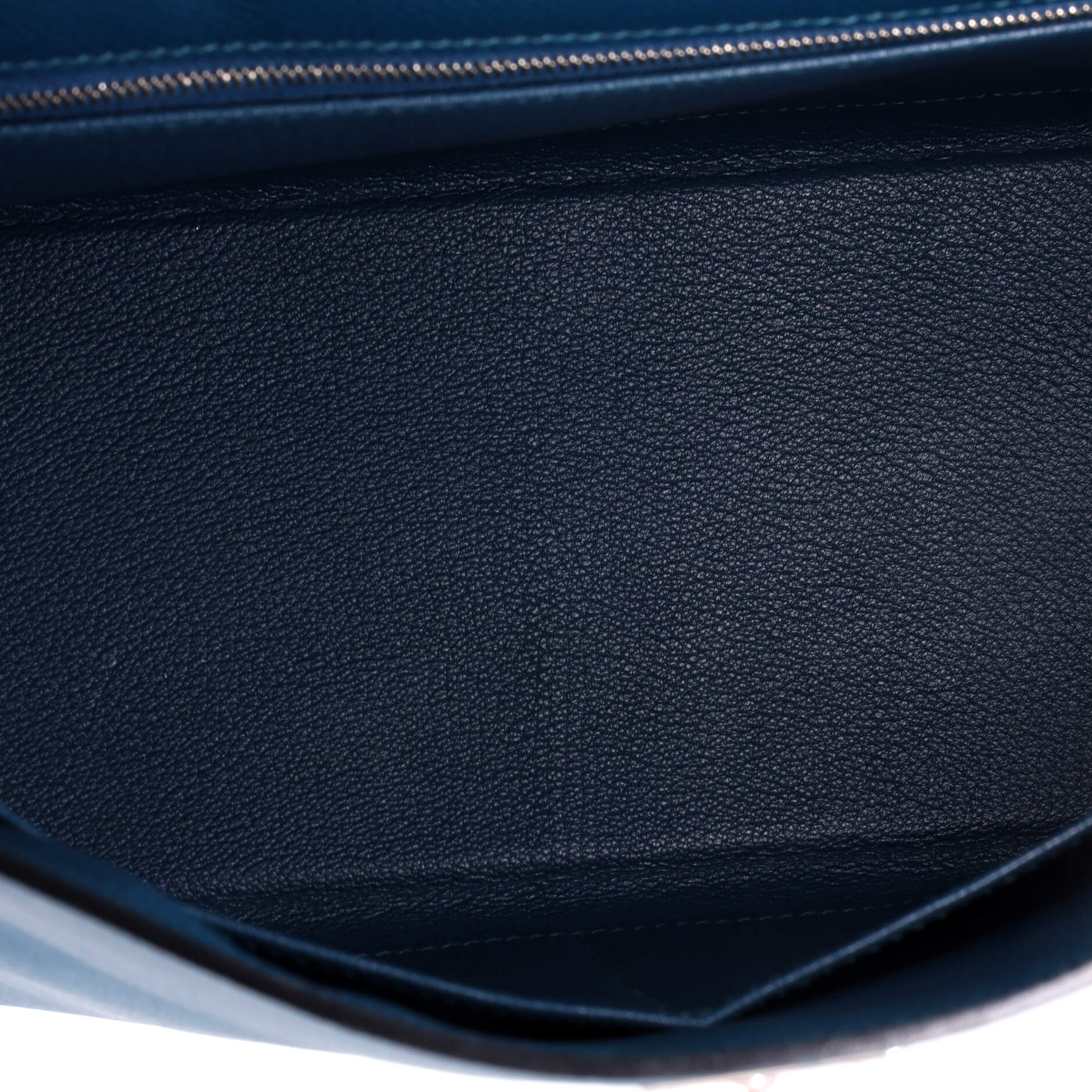 Kelly Handbag Colvert Epsom with Palladium Hardware 28 - Image 6