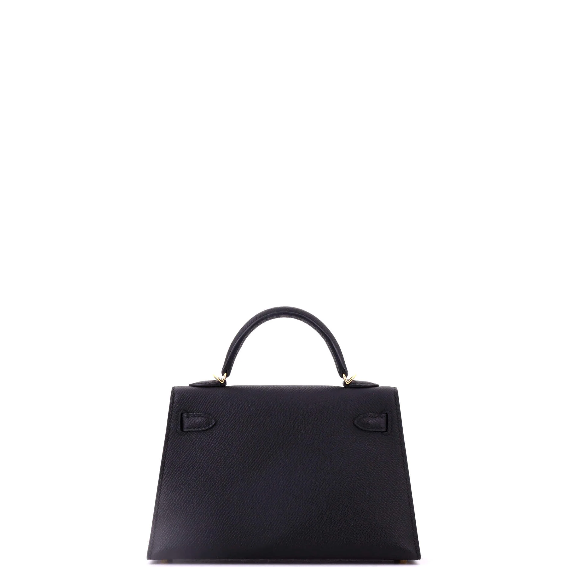 Kelly Mini II Bag Noir Epsom with Gold Hardware 20 - Image 4