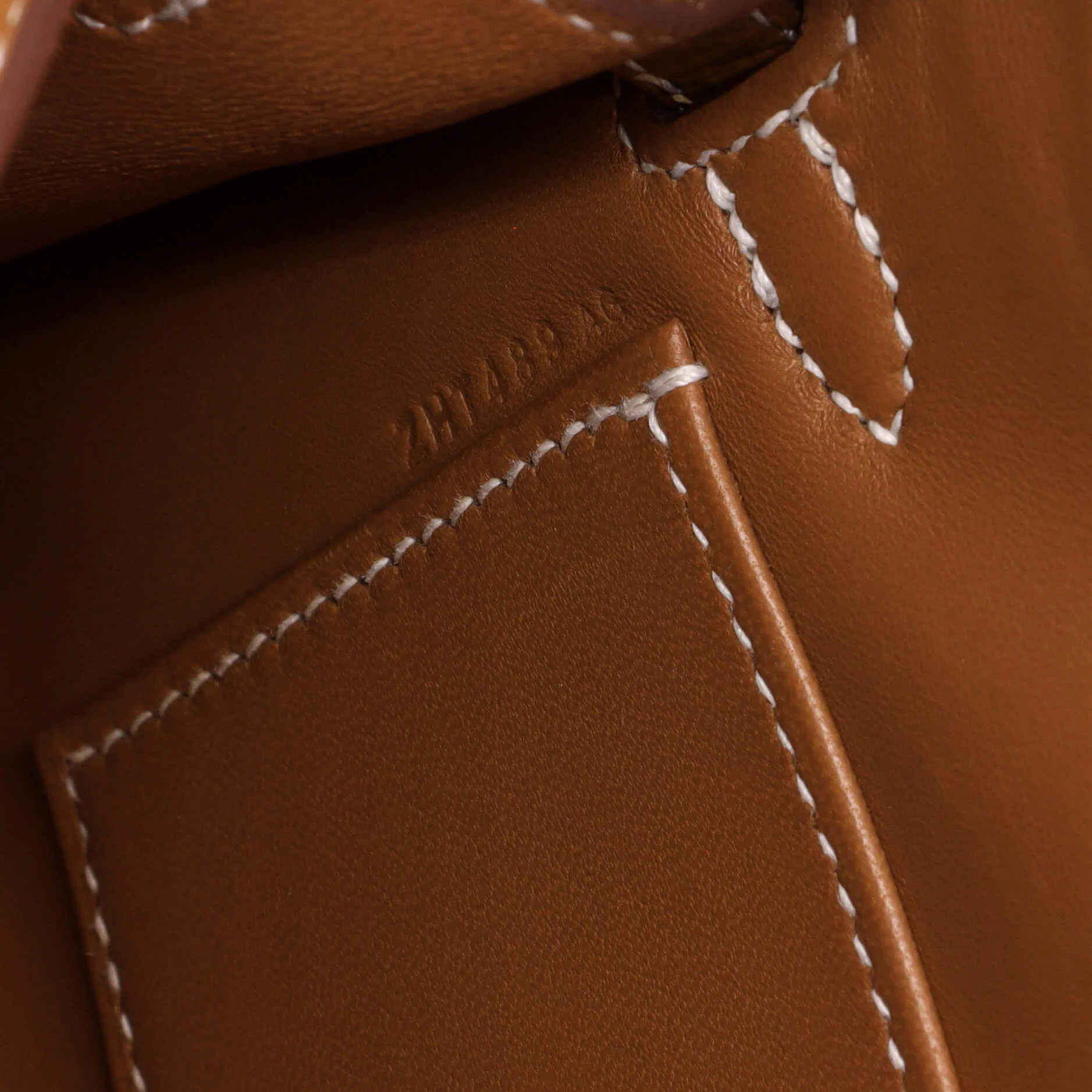 Kelly Mini II Bag Gold Epsom with Gold Hardware 20 - Image 8