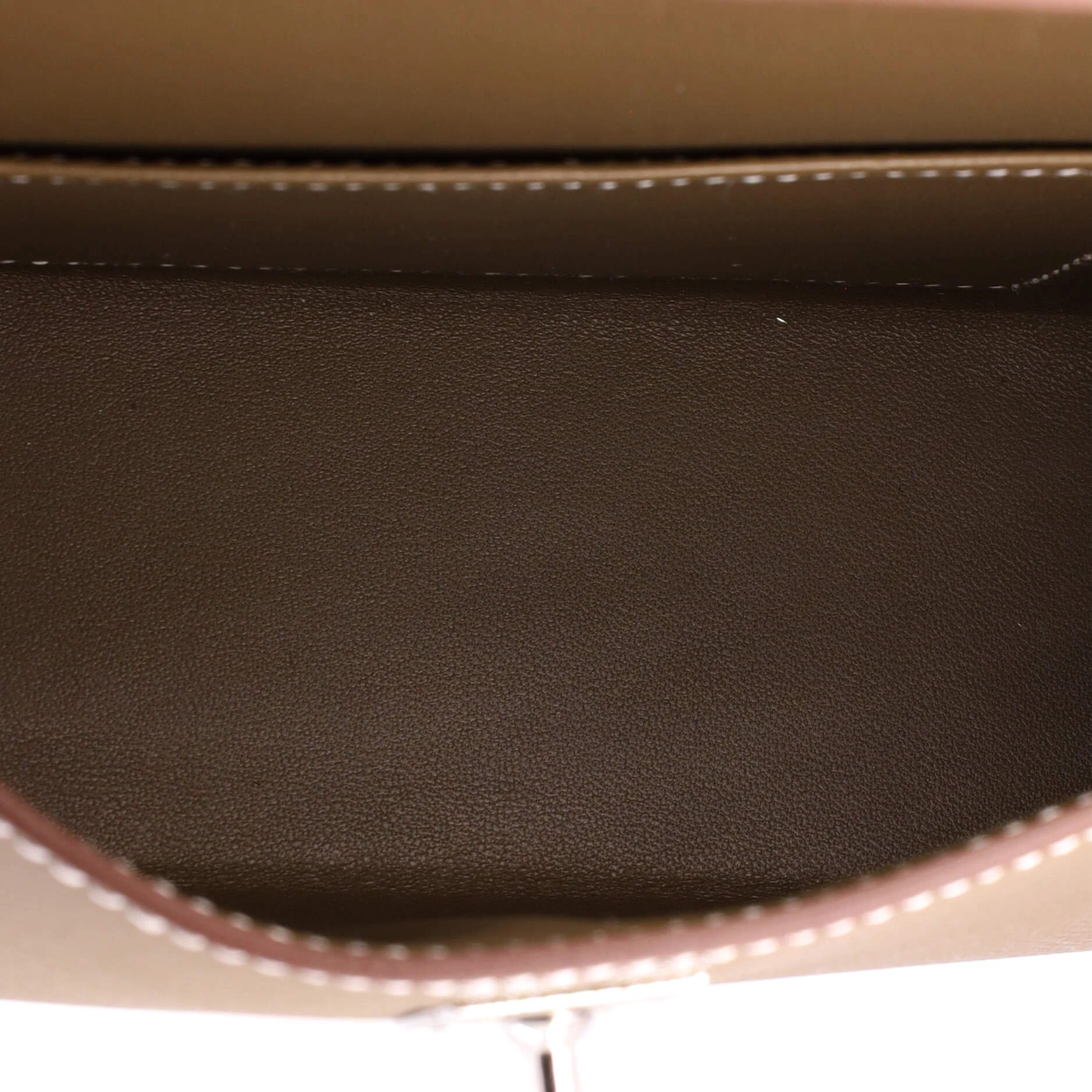 Kelly Mini II Bag Grey Epsom with Palladium Hardware 20 - Image 7