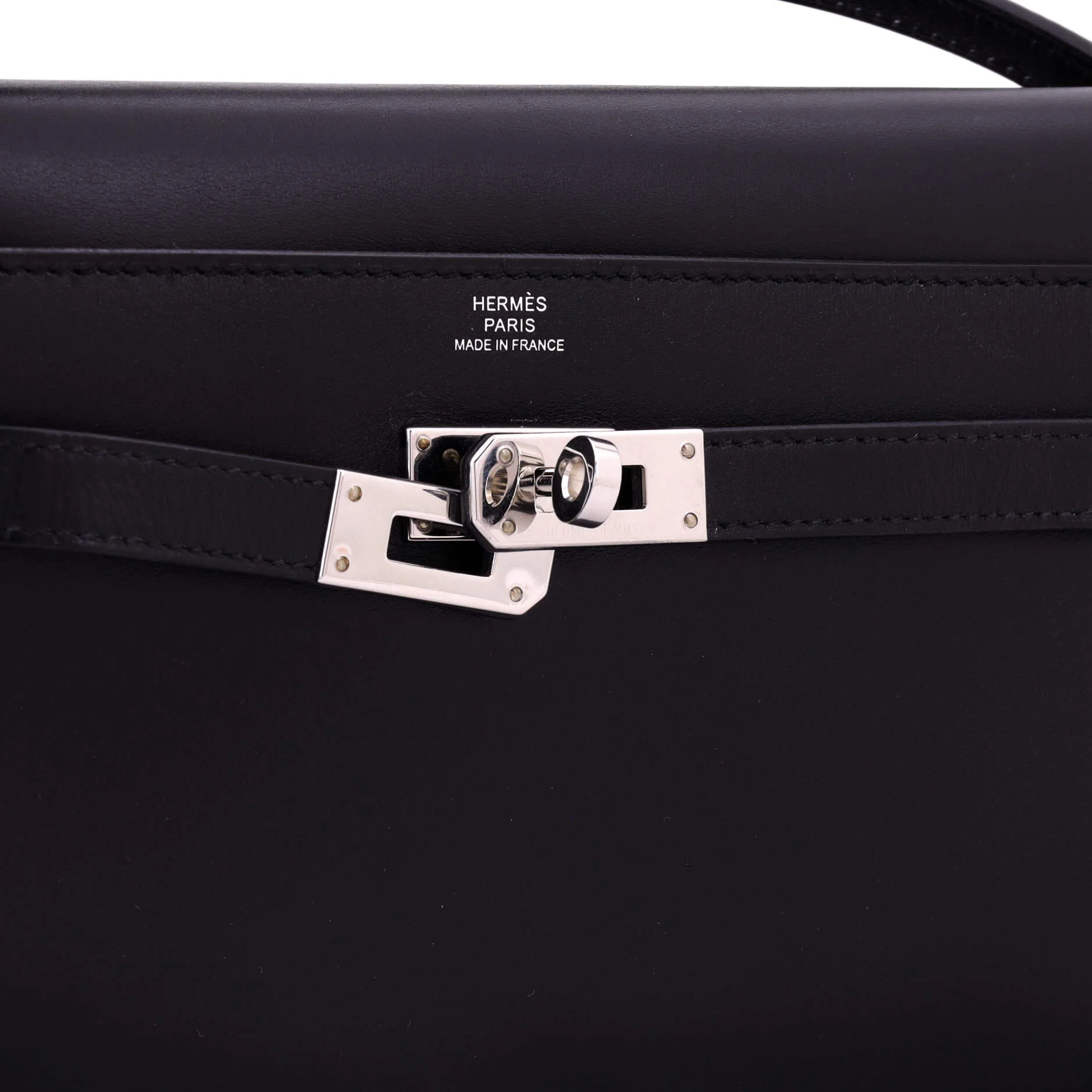Kelly To Go Wallet Box Calf - Image 6