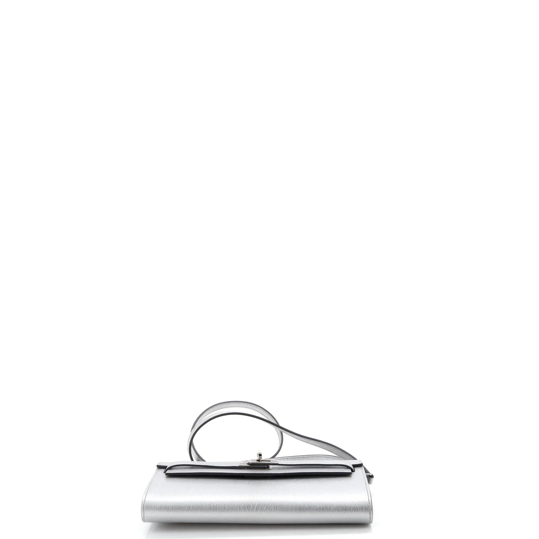 Kelly To Go Wallet Metallic Chevre Chamkilight - Image 4