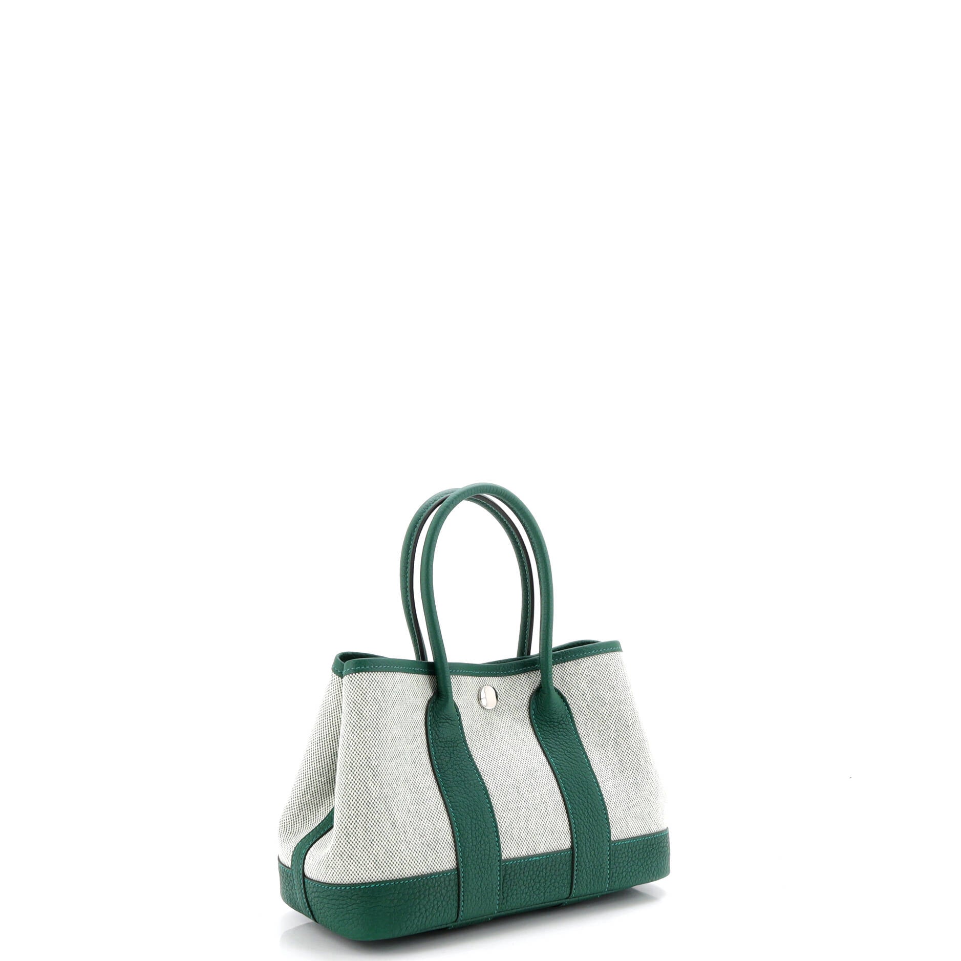 Neo Garden Tote Toile and Leather 23 - Image 2