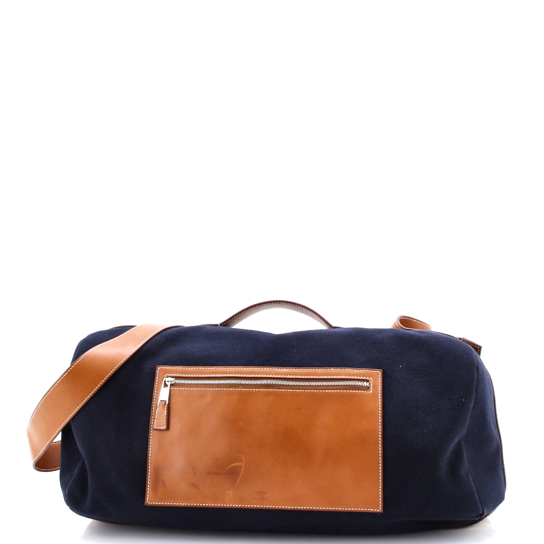 Odyssee Terre Duffle Bag Canvas with Leather